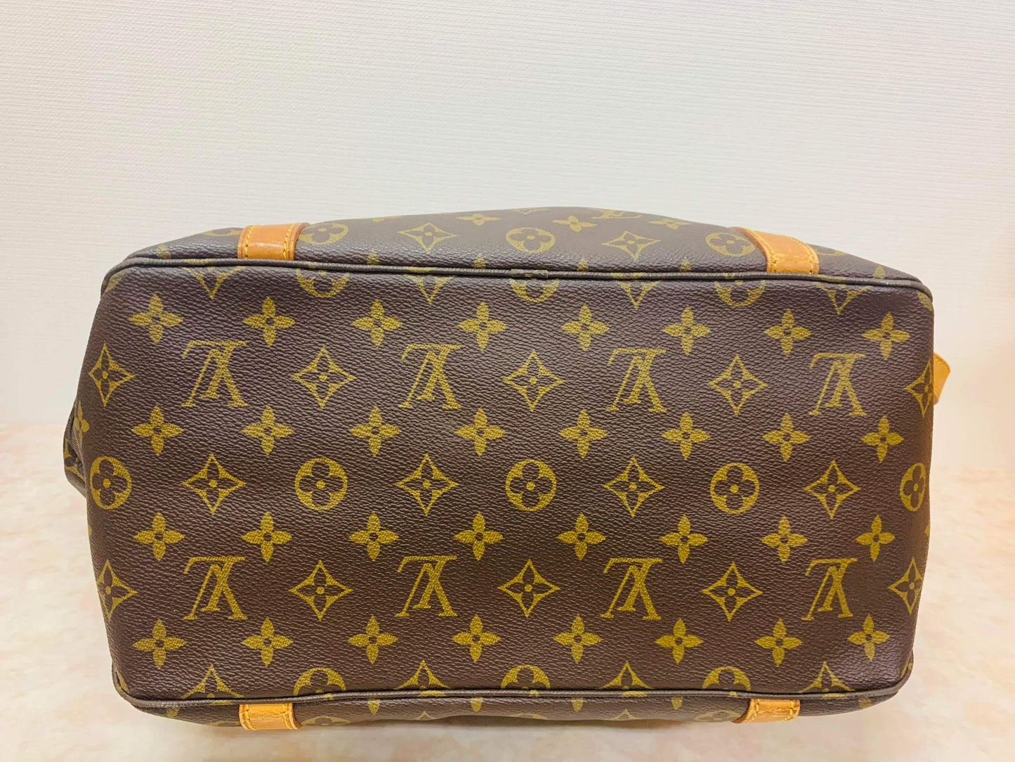 LOUIS VUITTON SAC SHOPPING TOTE BAG WITH POUCH