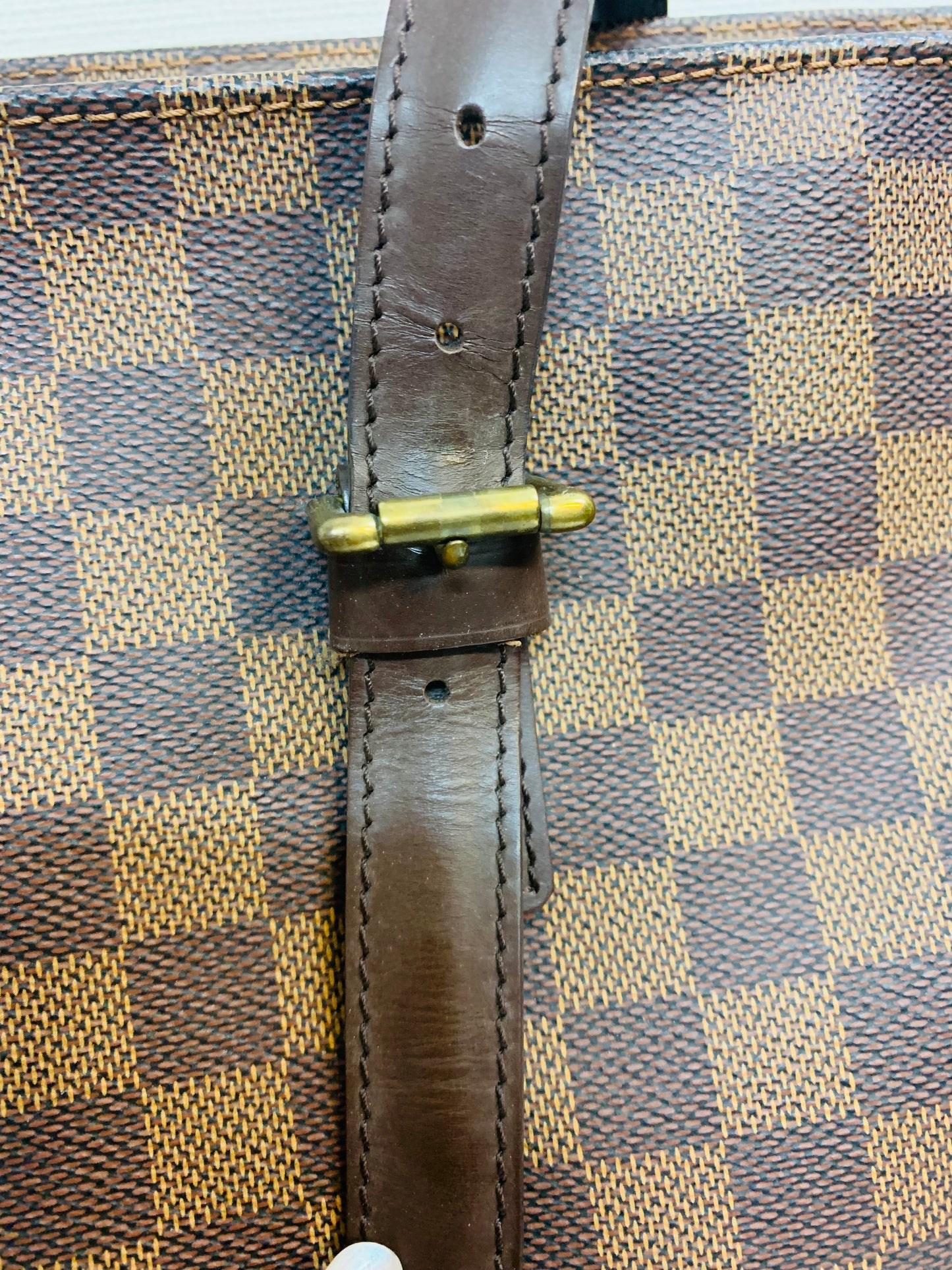 LOUIS VUITTON  Chelsea Damier Ebene Tote Bag