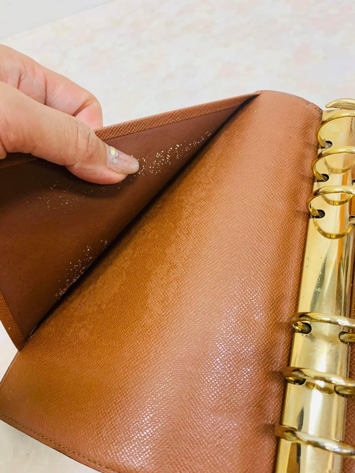 AUTHENTIC LOUIS VUITTON Agenda MM Monogram