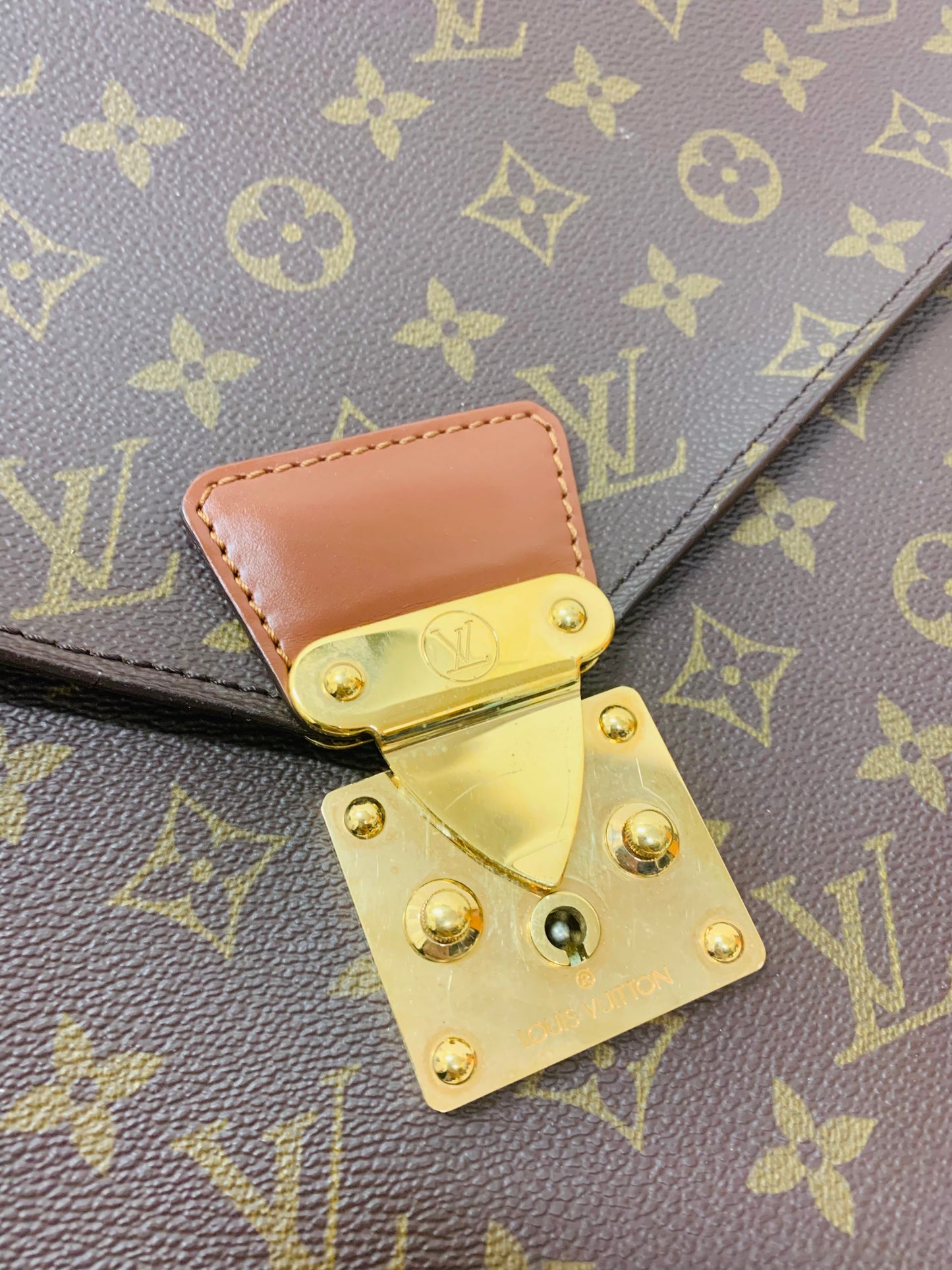 LOUIS VUITTON Porte Document Business /Laptop Bag Monogram