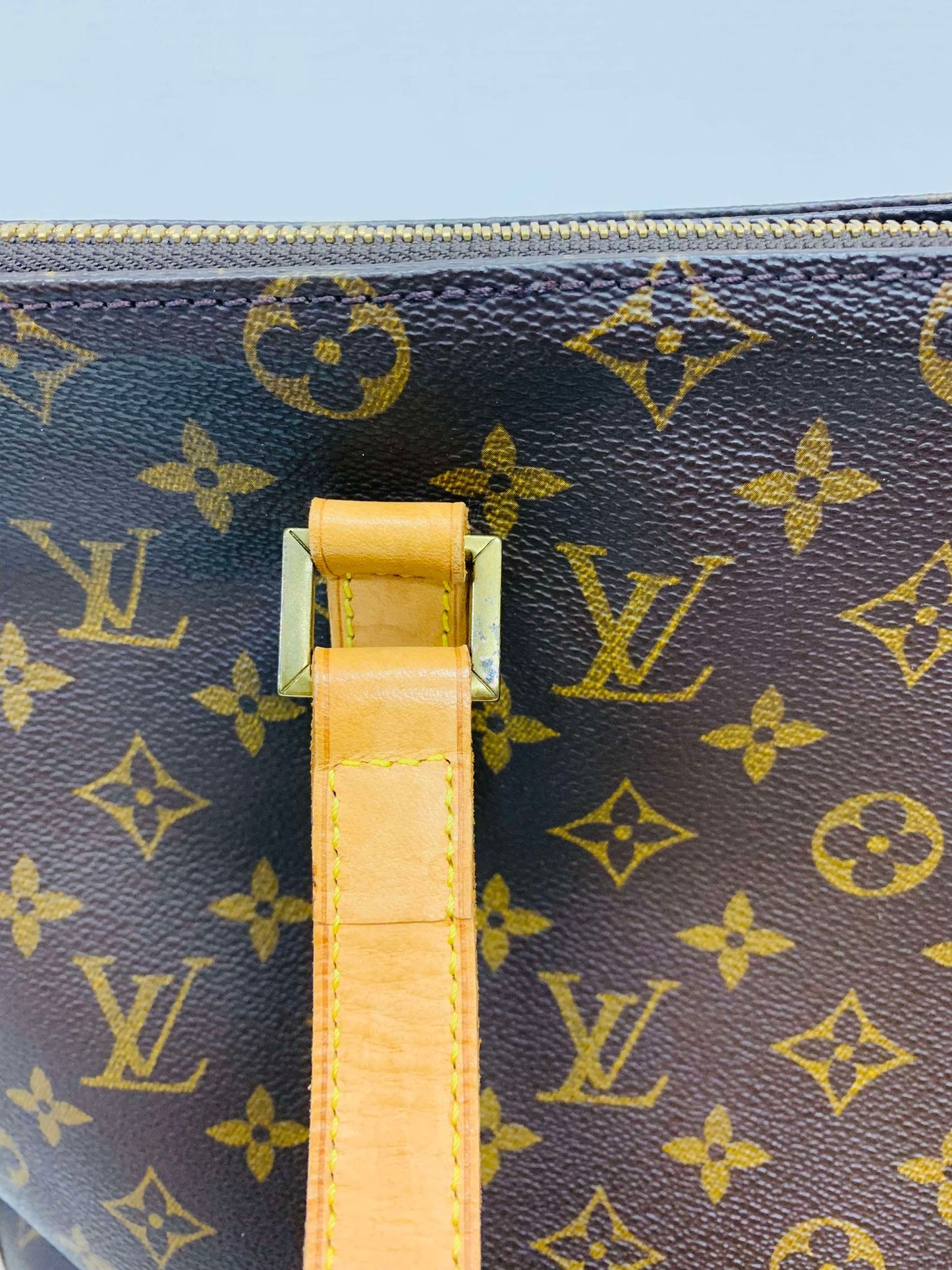 Authentic Louis Vuitton Cabas Mezzo Tote Bag
