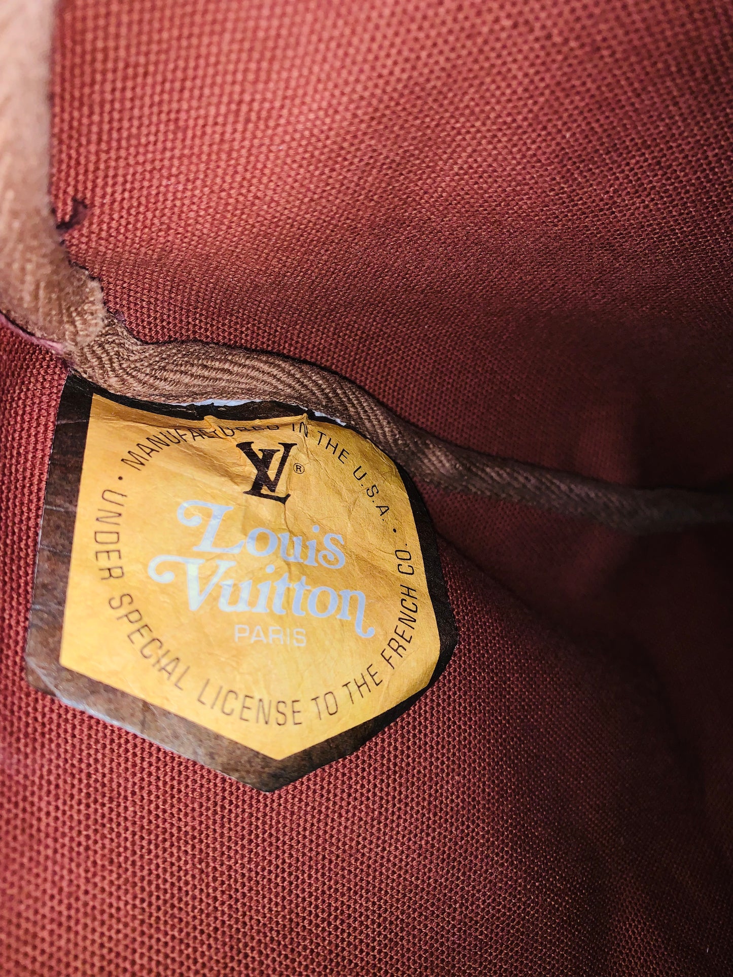 LOUIS VUITTON Vintage French&Co Keepal 45