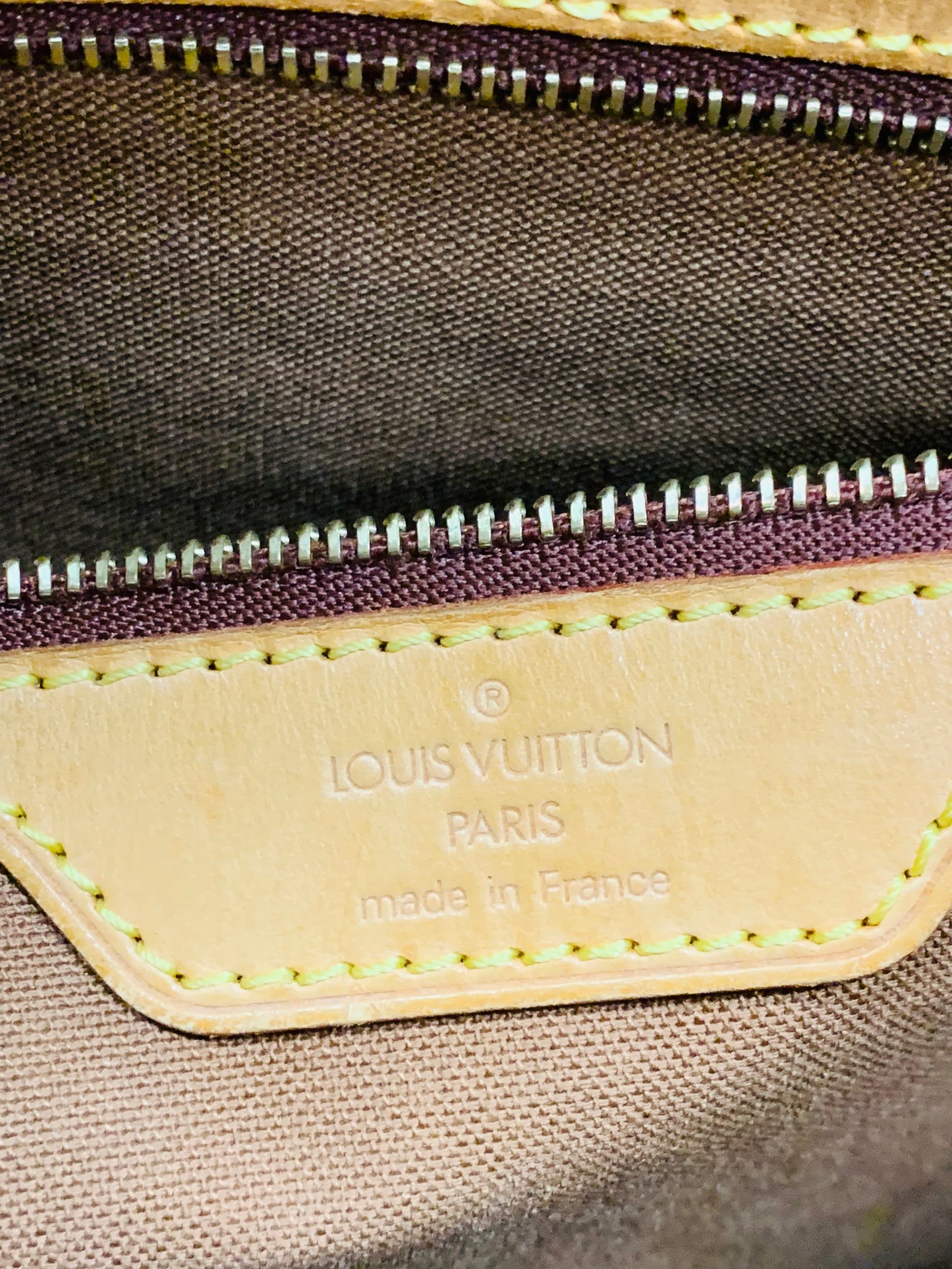 Used Authentic Louis Vuitton Cabas Mezzo