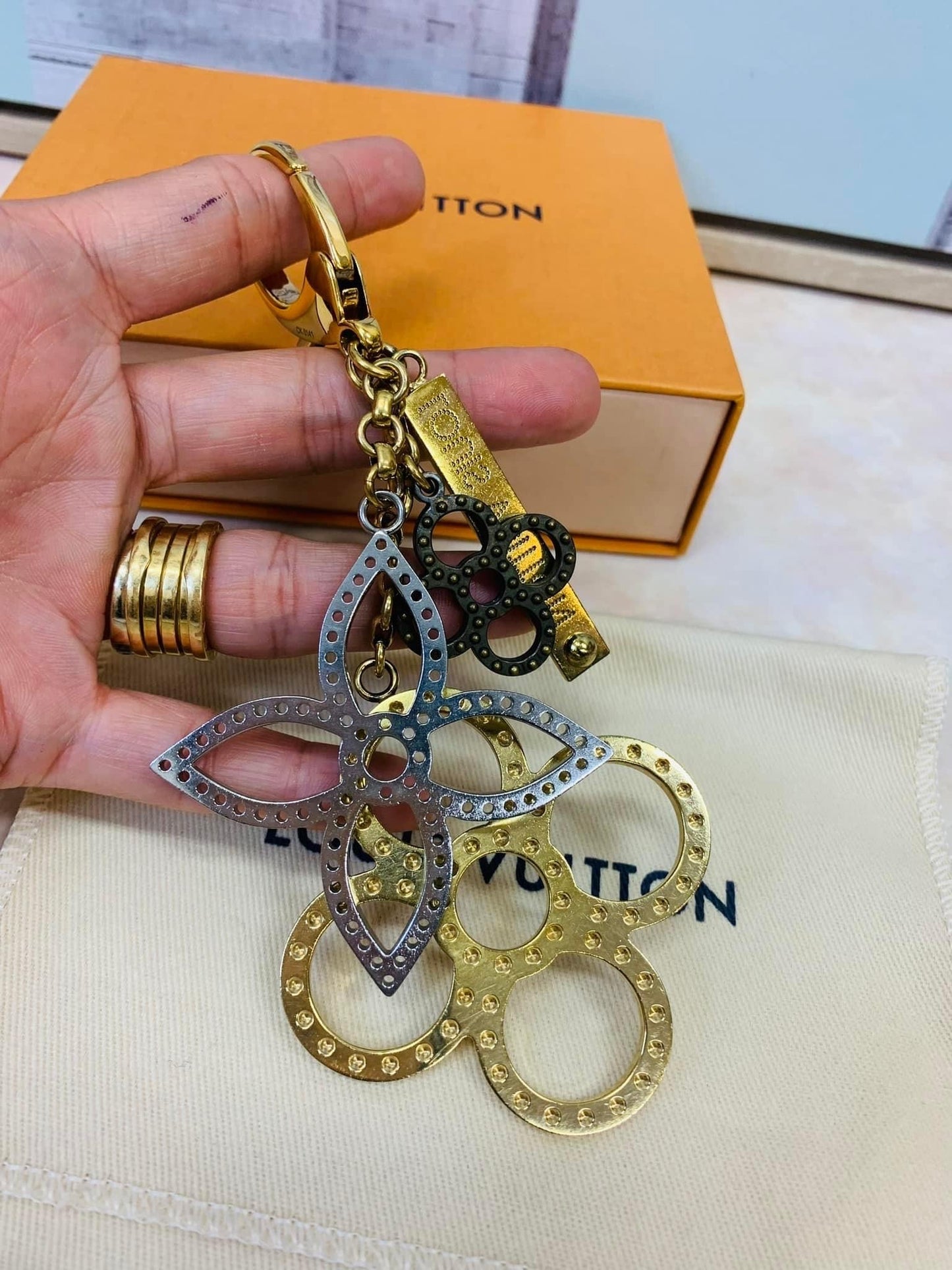 LOUIS VUITTON BAG CHARM