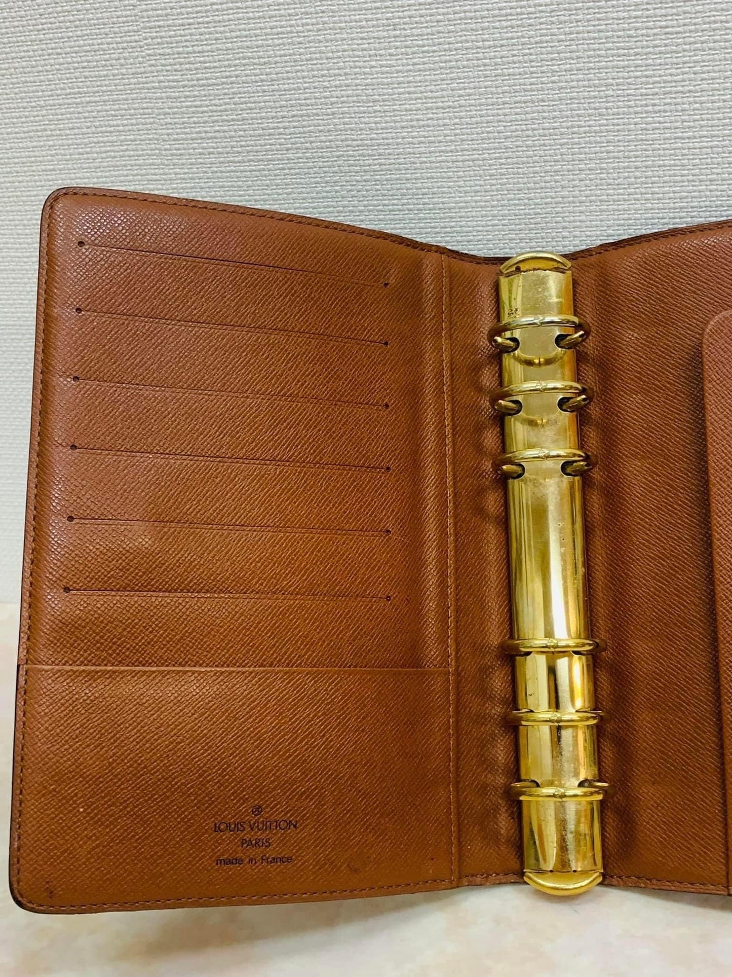 AUTHENTIC LOUIS VUITTON Agenda MM Monogram