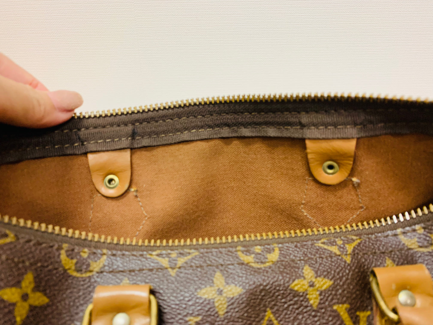 LOUIS VUITTON Vintage French Company Speedy 35