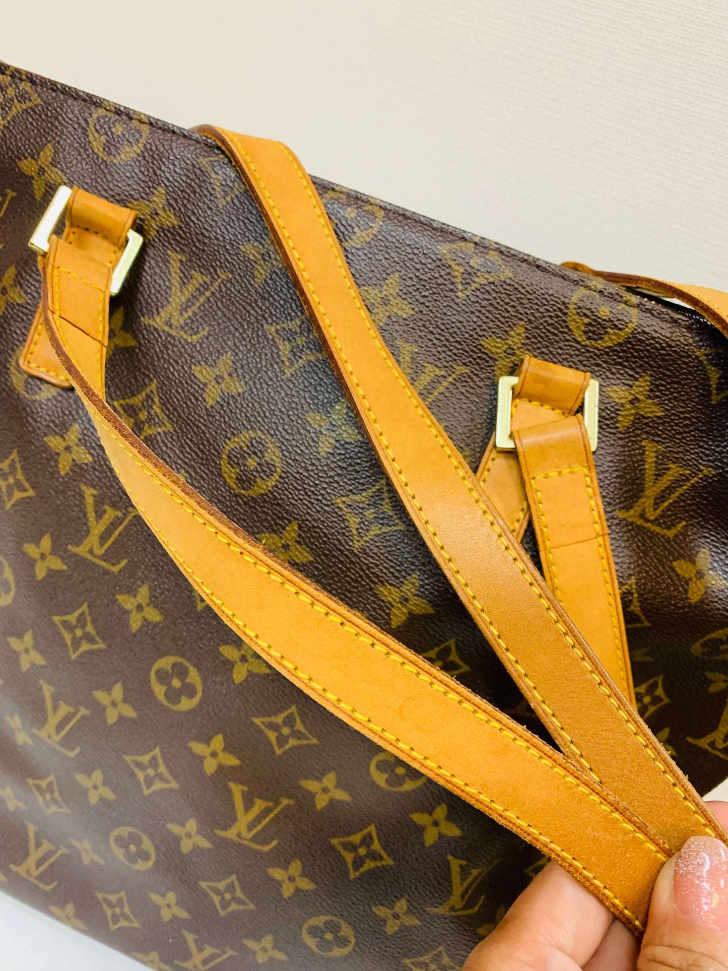 LOUIS VUITTON CABAS MEZZO TOTE BAG