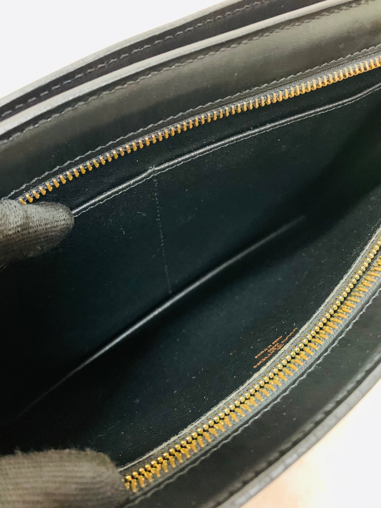 LOUIS VUITTON Epi Noir Enghien Shoulder/clutch bag