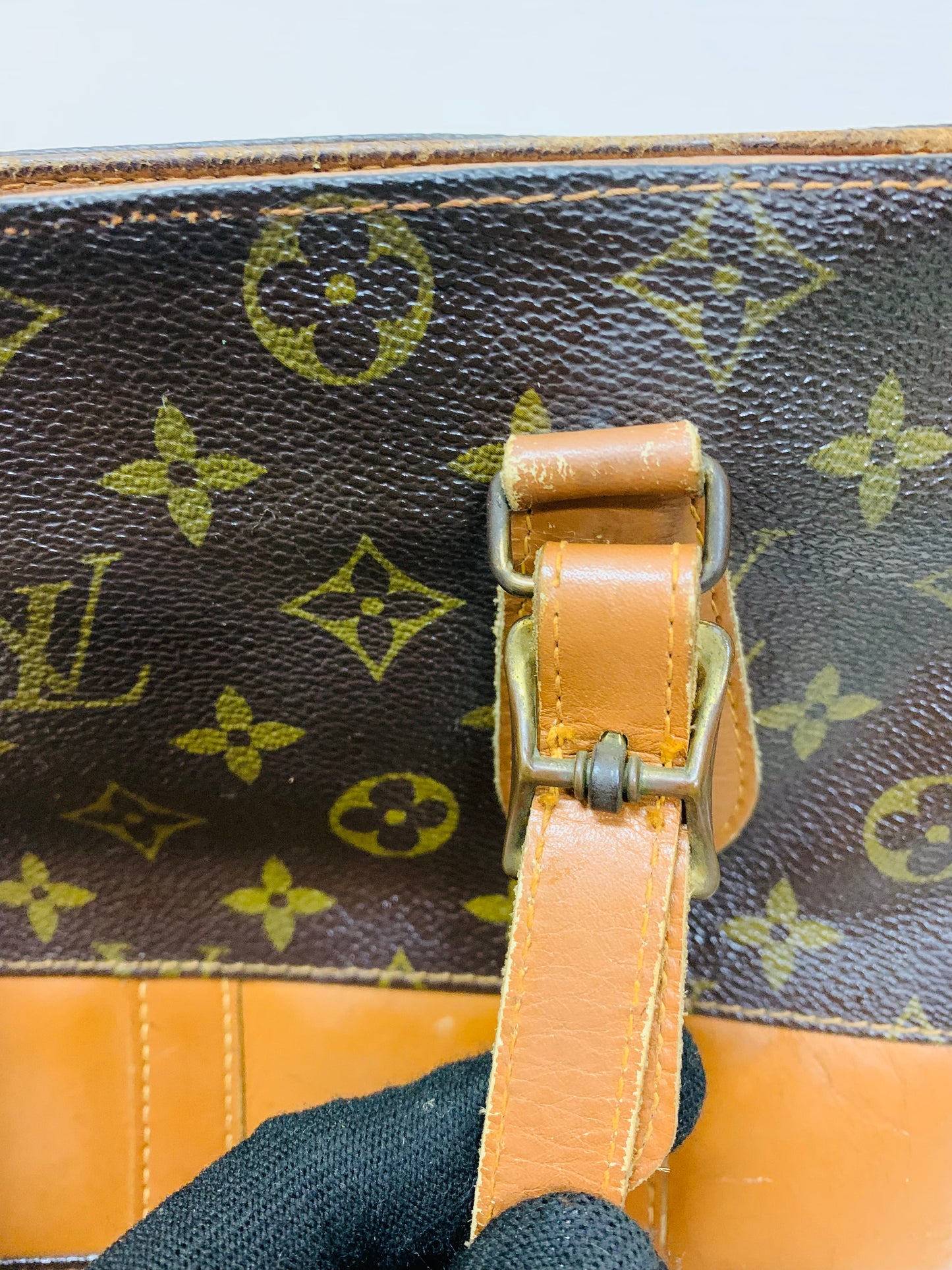 LOUIS VUITTON Bucket PM French &Co with Kiss lock pouch