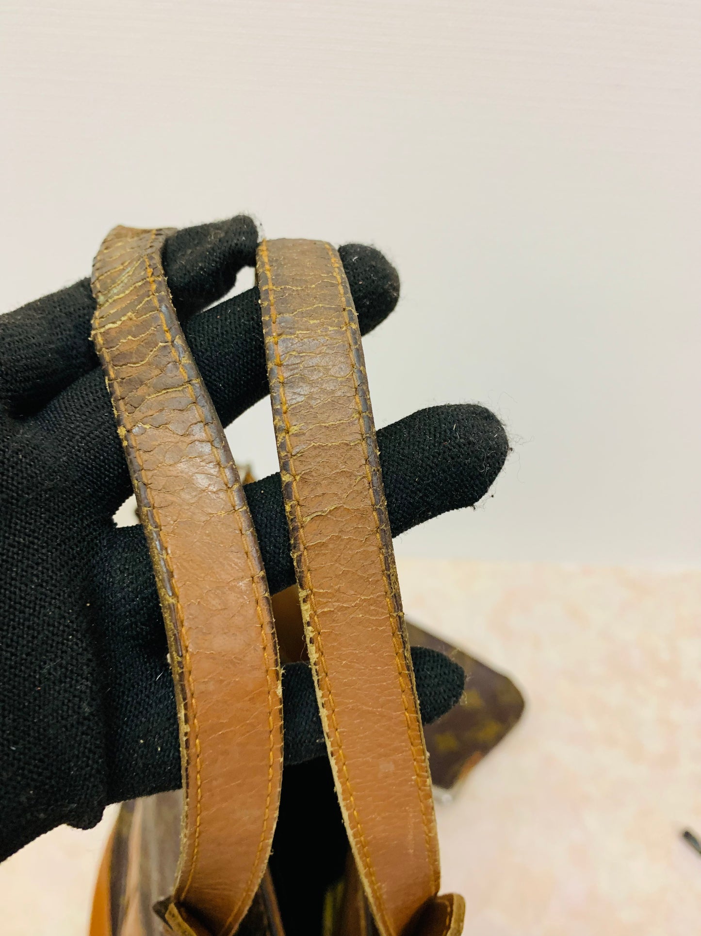 LOUIS VUITTON Bucket PM French &Co with Kiss lock pouch