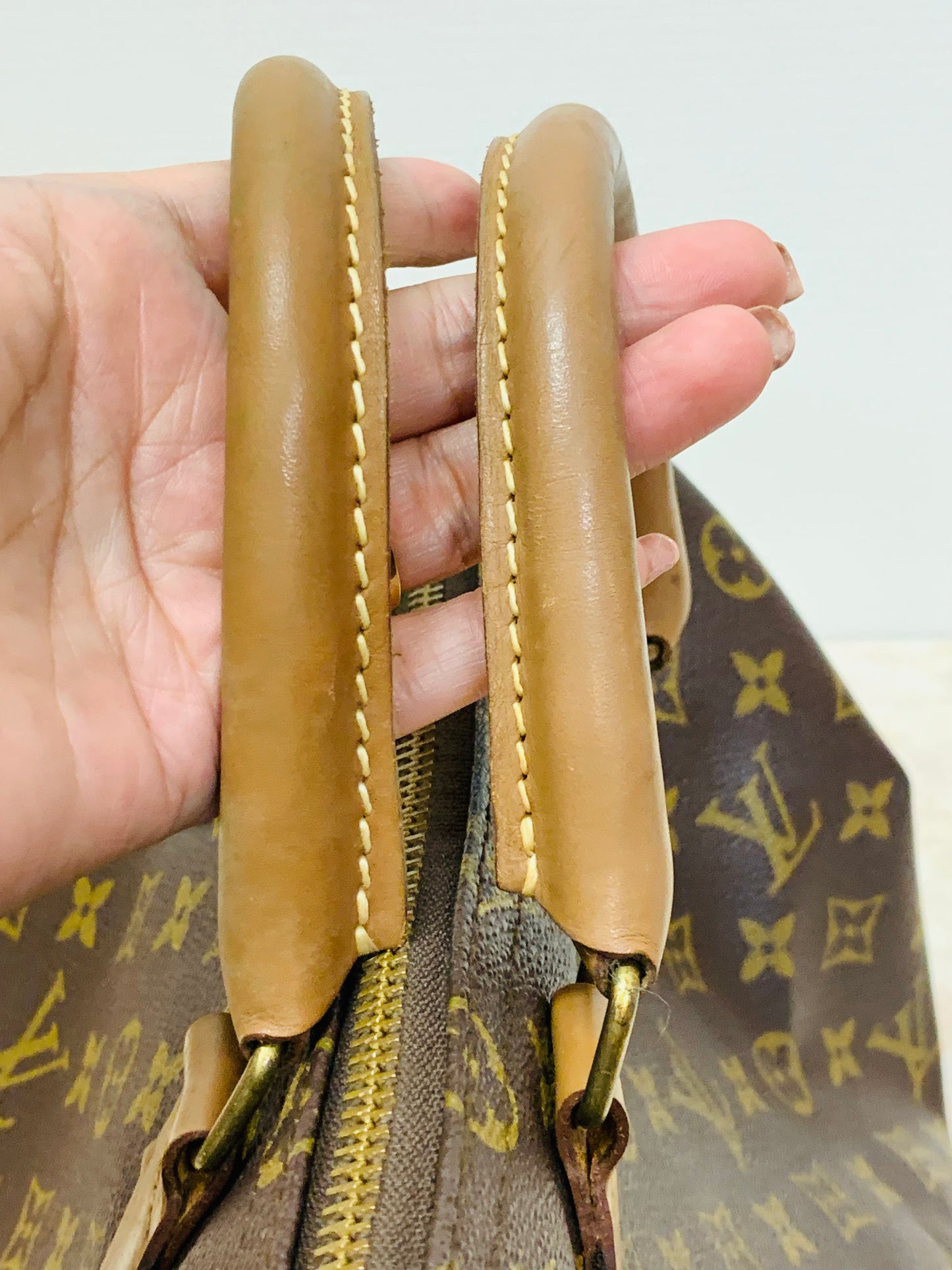LOUIS VUITTON Vintage French Company Speedy 35