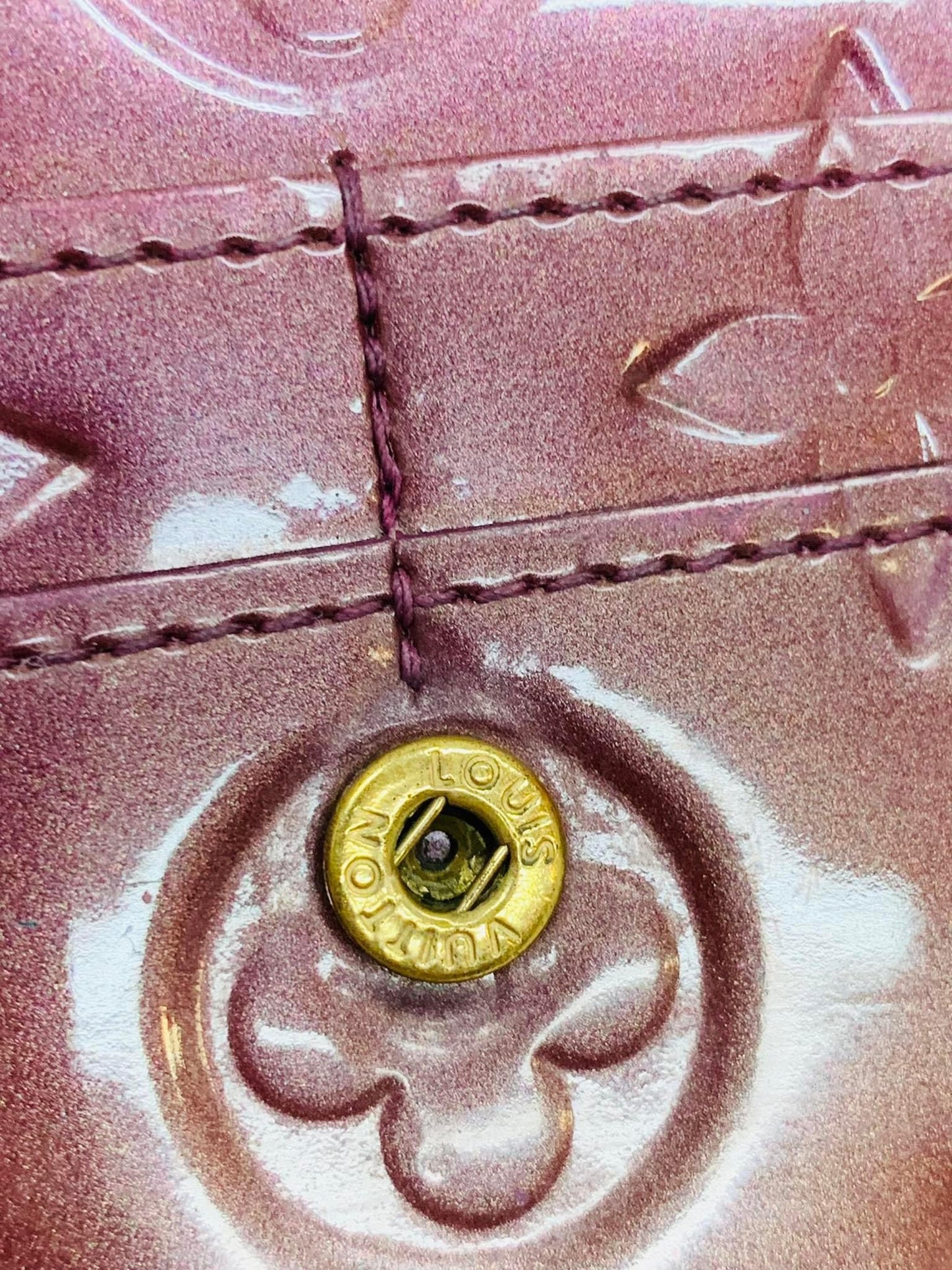 LOUIS VUITTON VERNIS SARAH WALLET