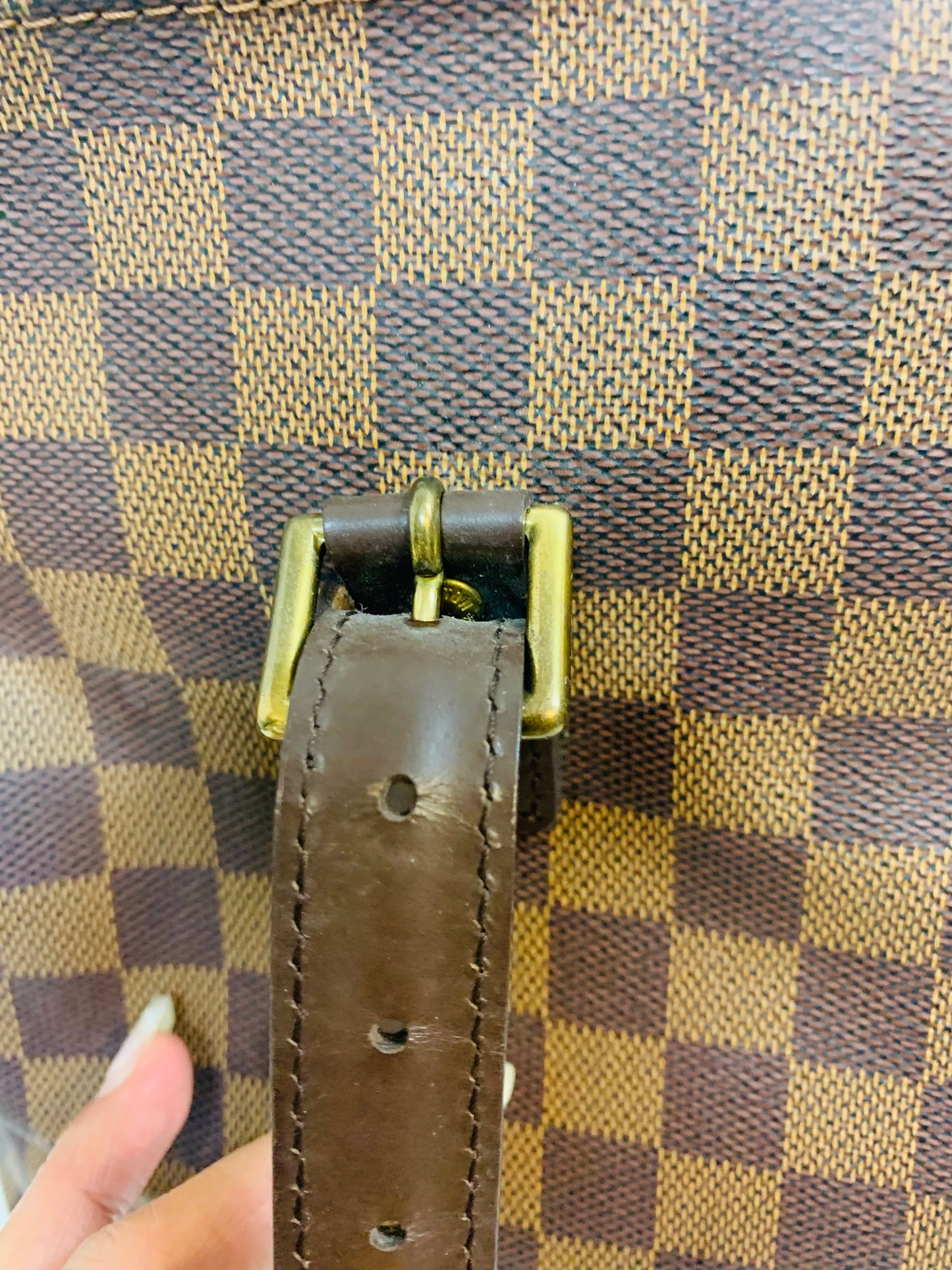 LOUIS VUITTON  Chelsea Damier Ebene Tote Bag