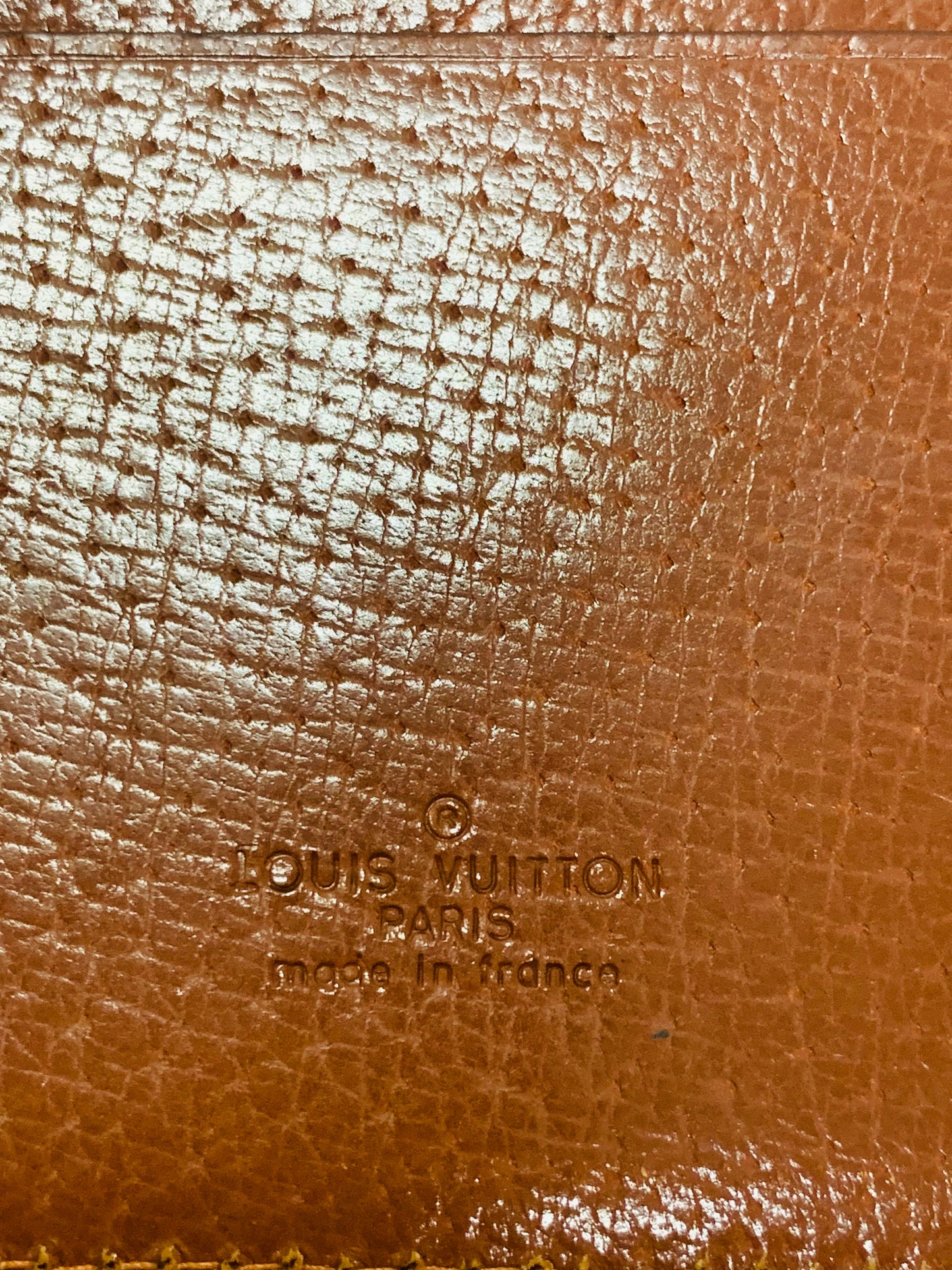 LOUIS VUITTON Vintage Desk Agenda 1983
