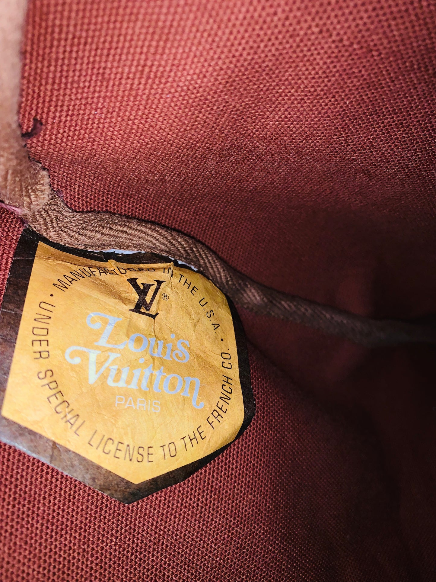 LOUIS VUITTON Vintage French&Co Keepal 45