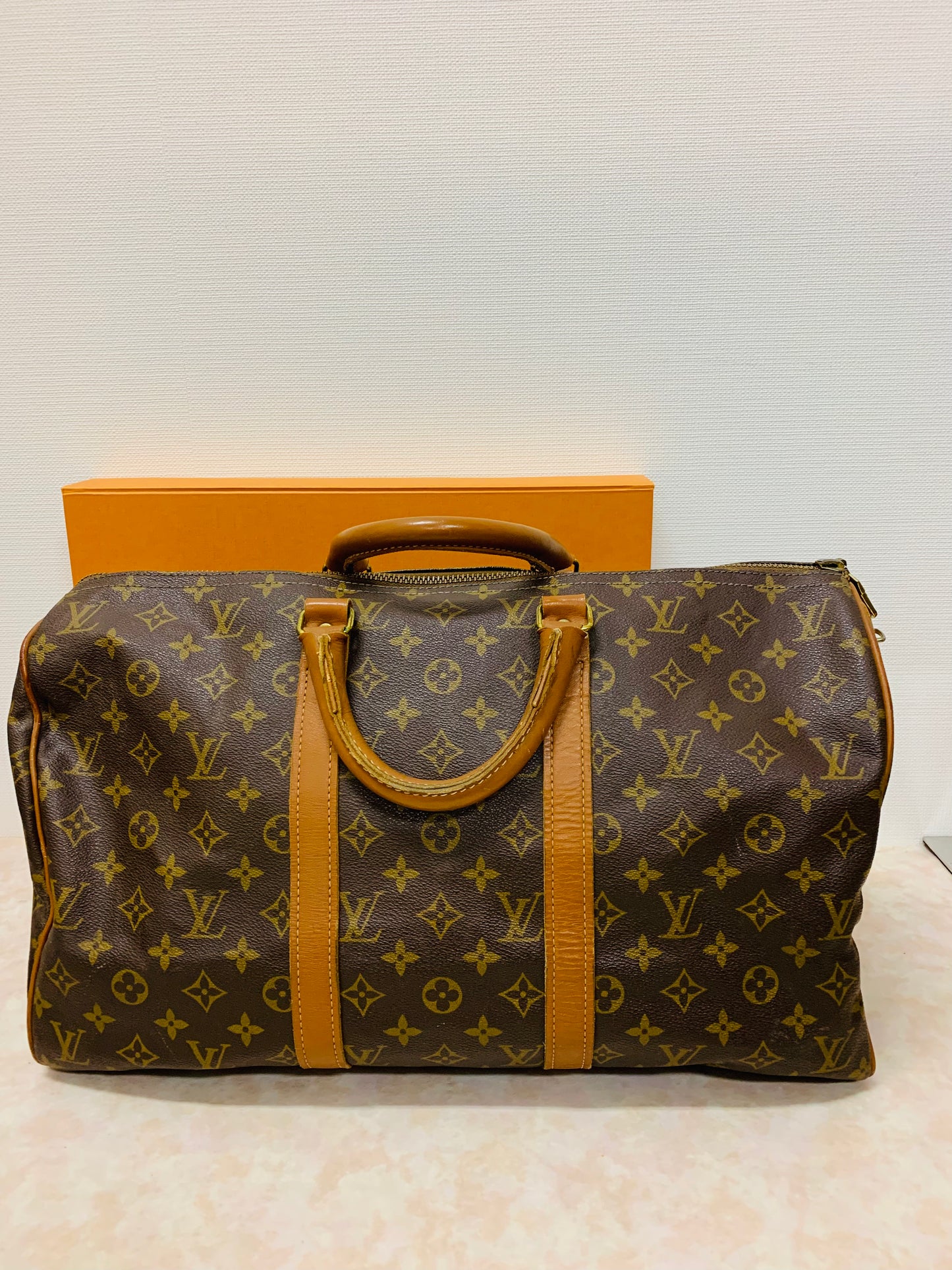 LOUIS VUITTON Vintage French&Co Keepal 45