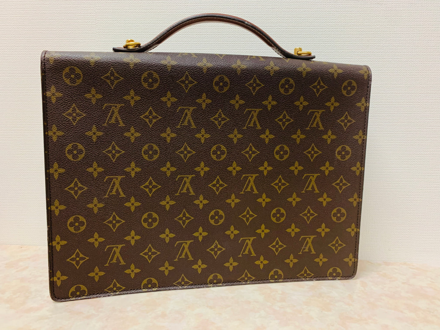 LOUIS VUITTON Porte Document Business /Laptop Bag Monogram