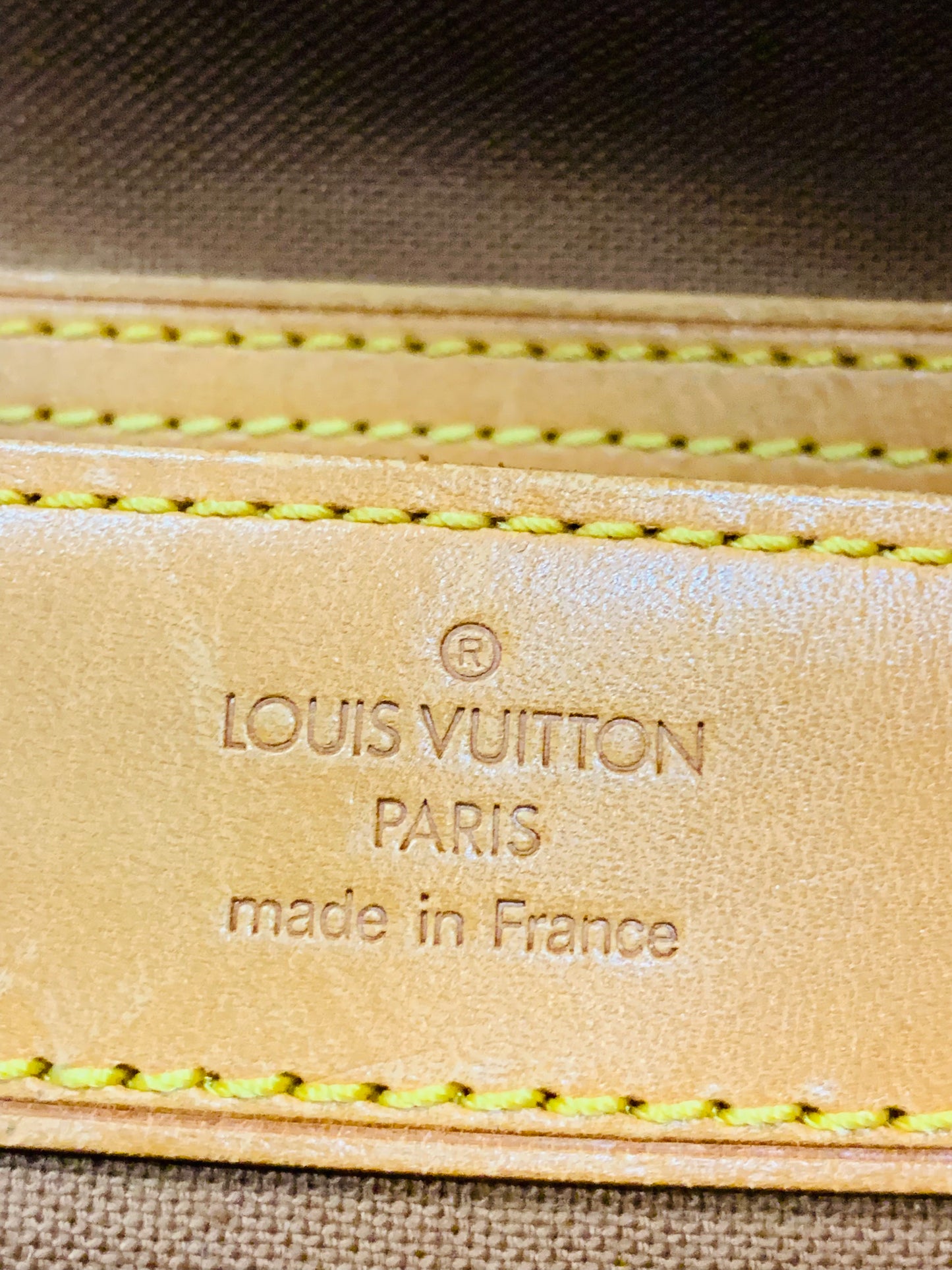 LOUIS VUITTON Sac Flanery 45