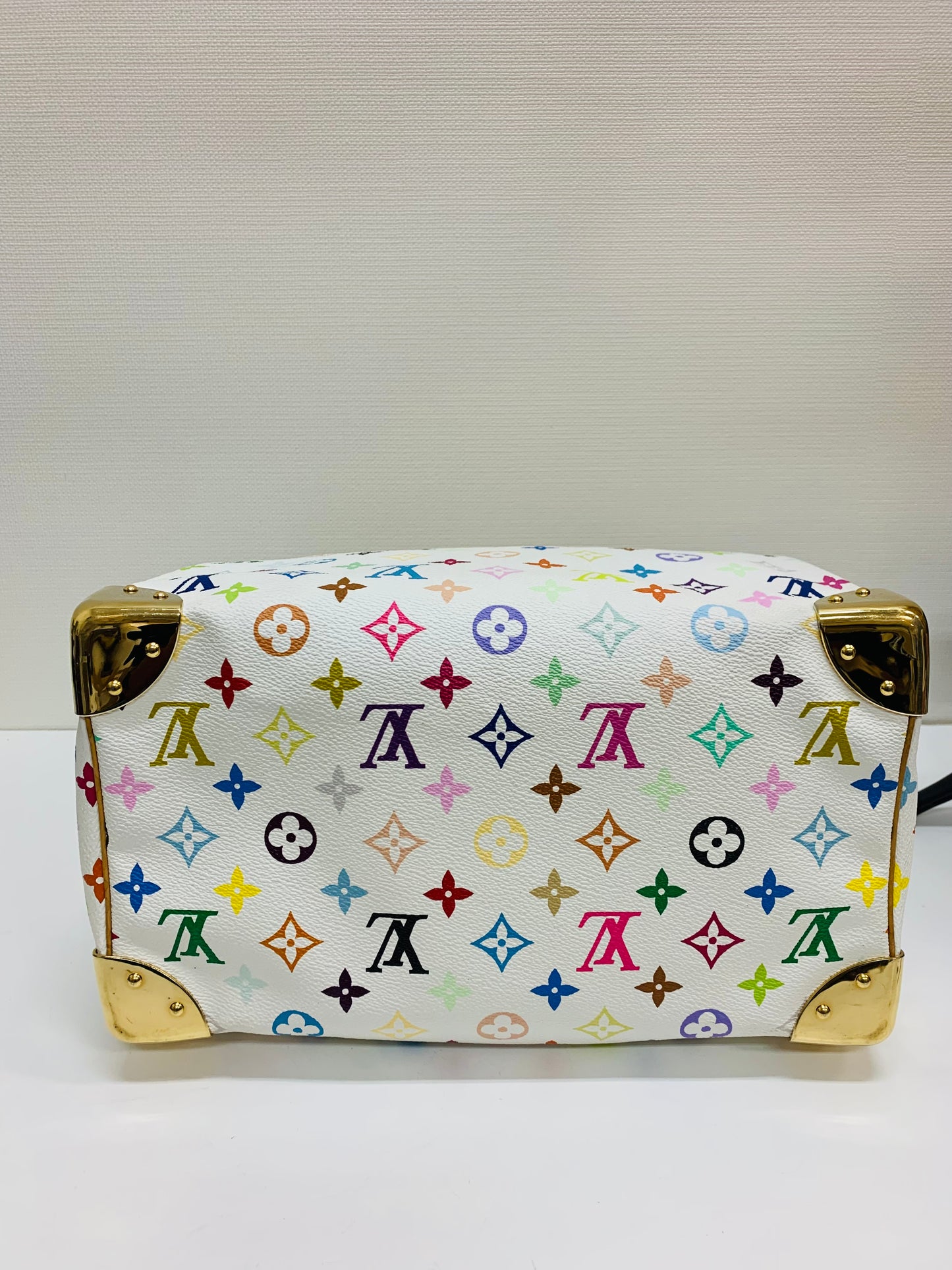 Louis Vuitton Takashi Murakami Speedy Multicolor White