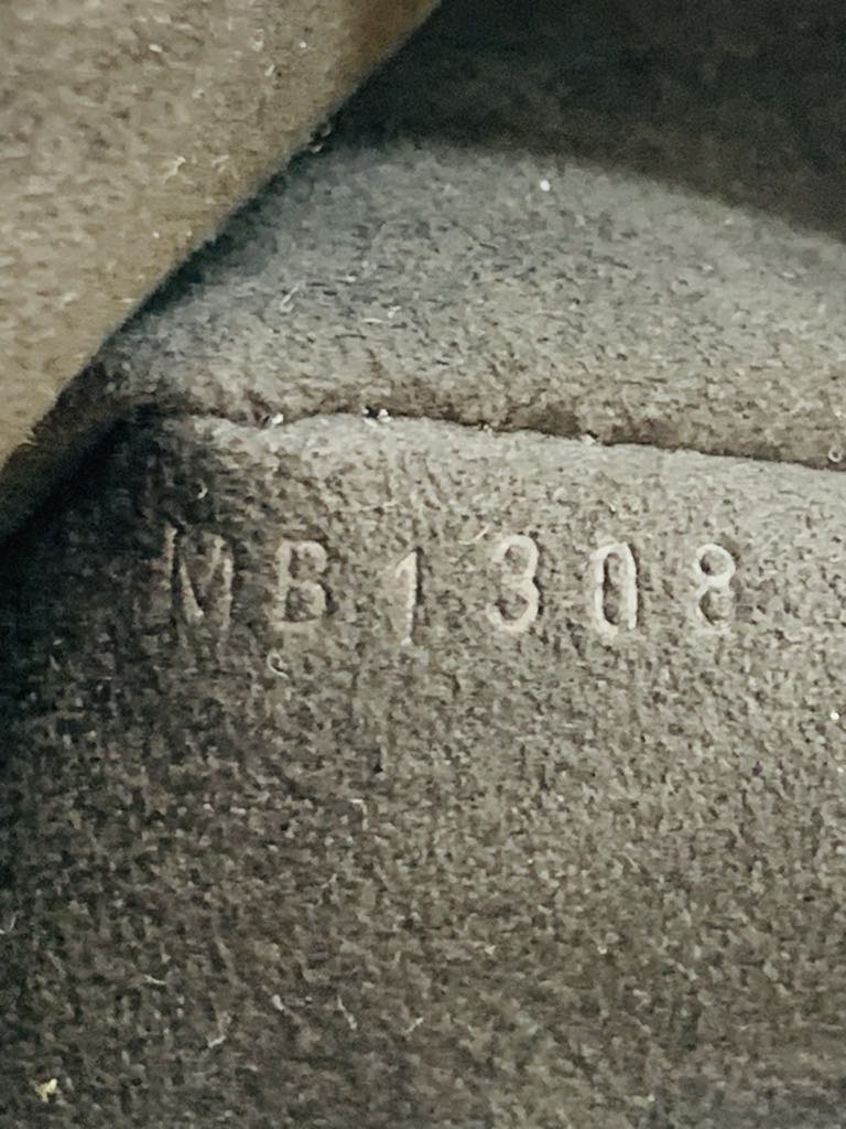 LOUIS VUITTON Silver Monogram Mahina Leather