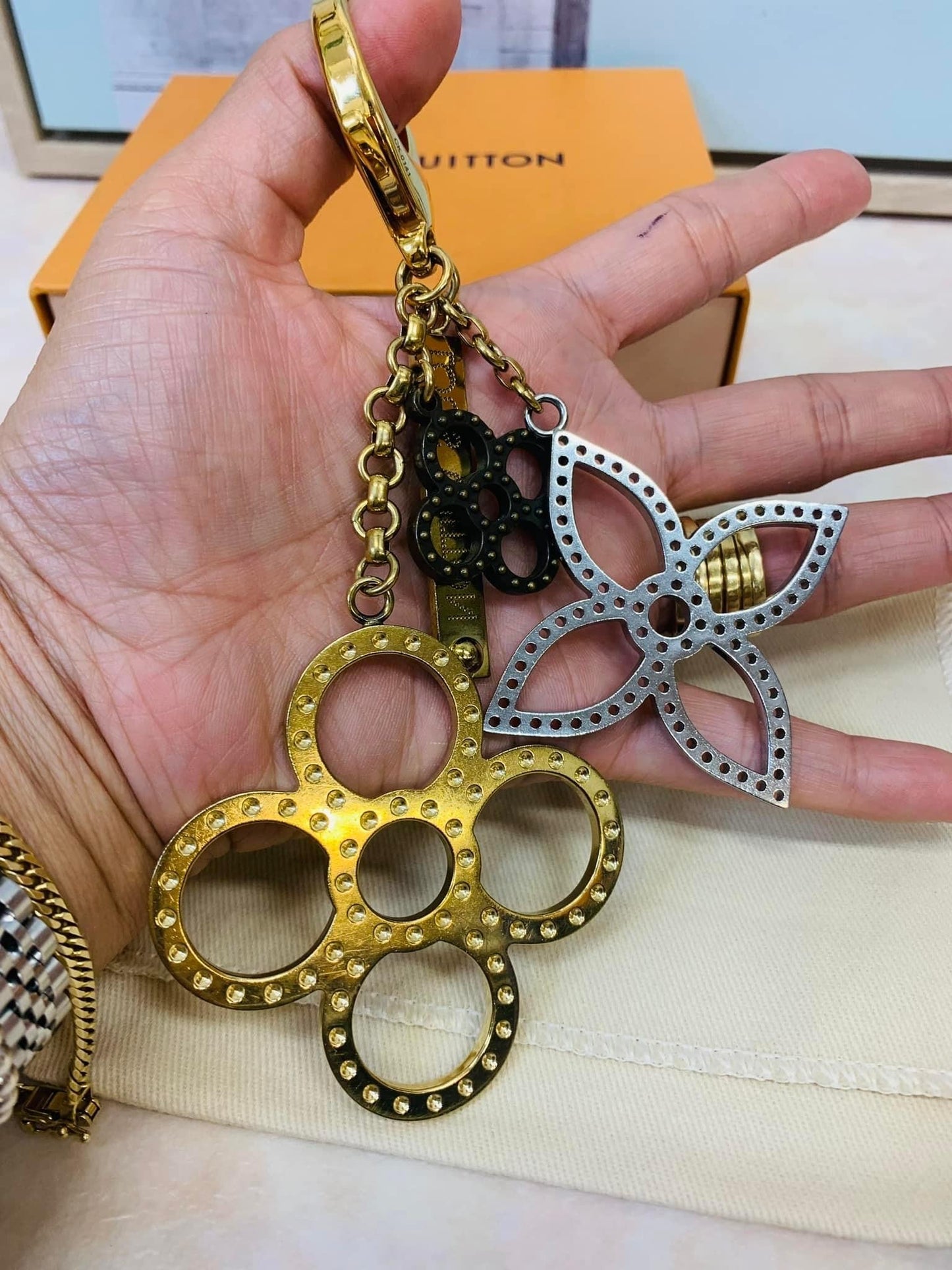 LOUIS VUITTON BAG CHARM