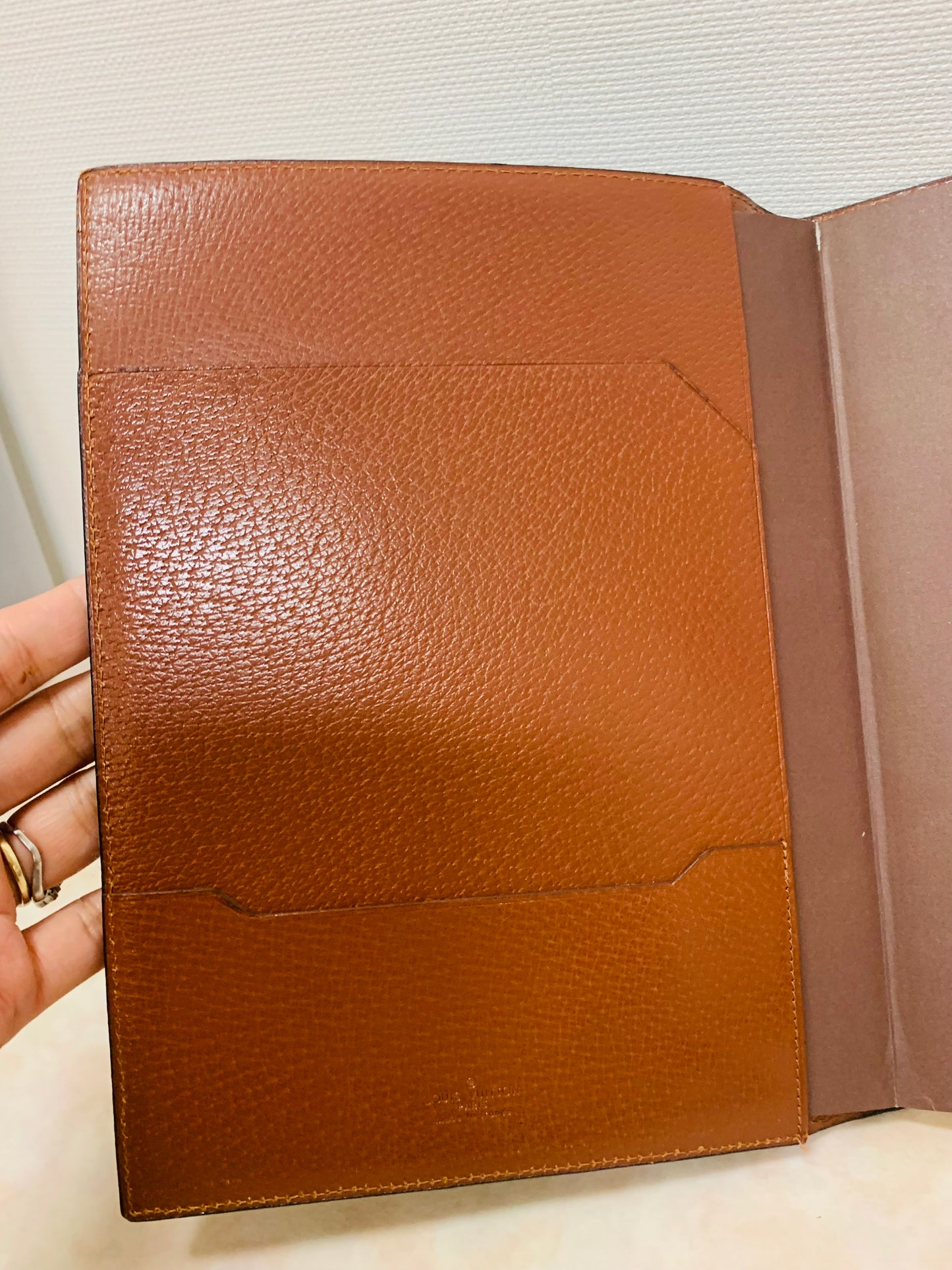 LOUIS VUITTON Vintage Desk Agenda 1983