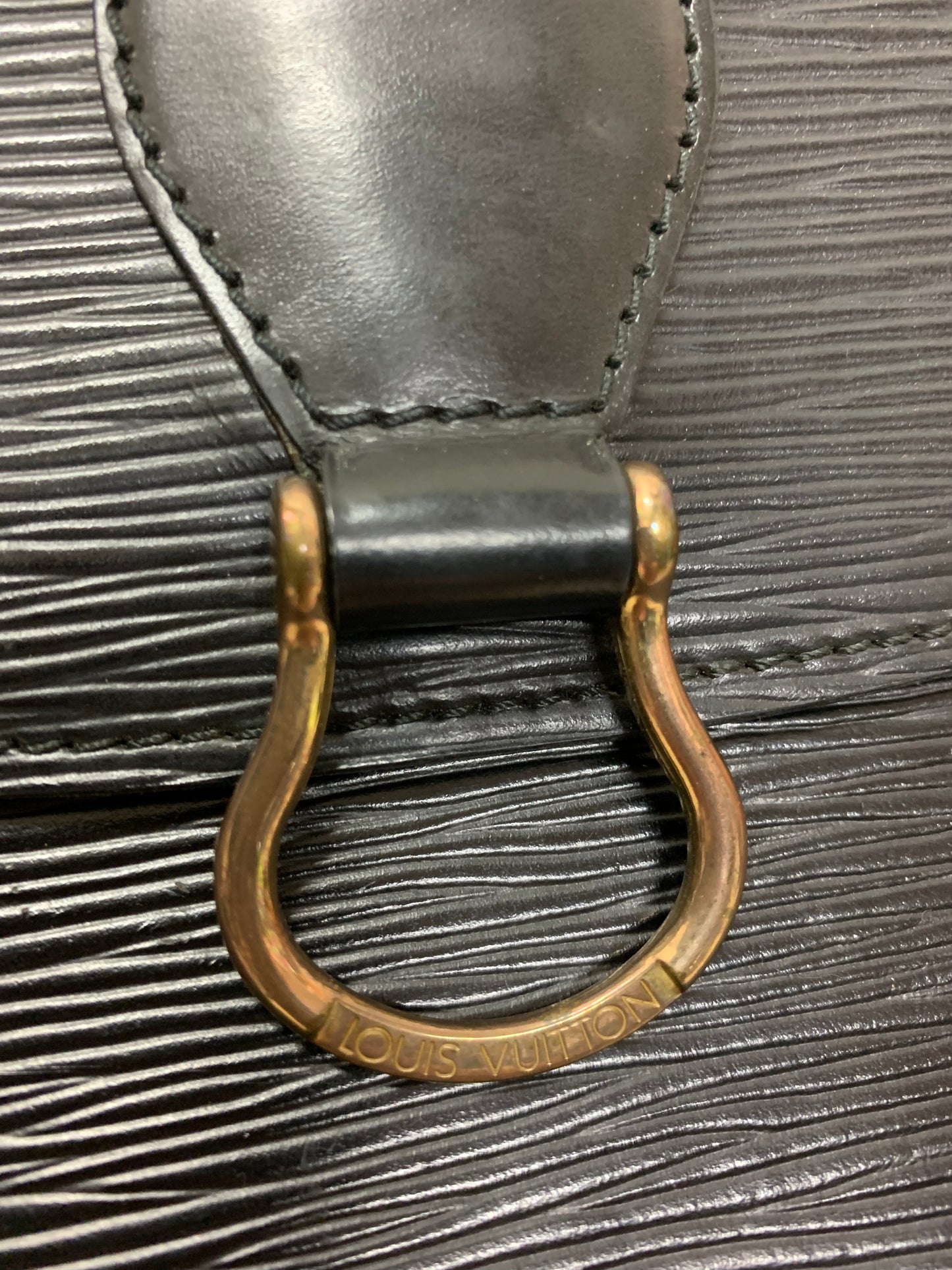 LOUIS VUITTON ntage Epi Saint Cloud GM Noir