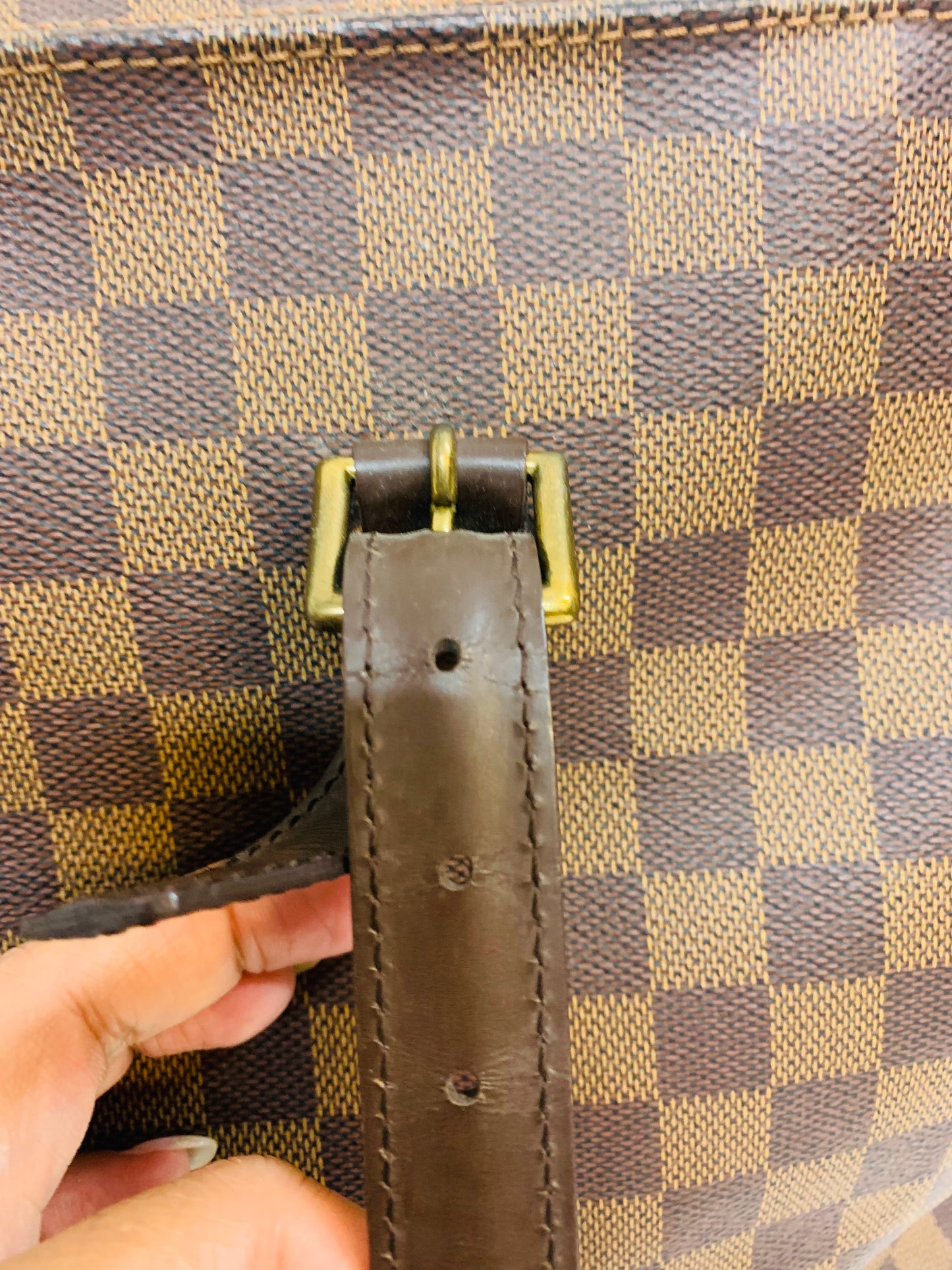 LOUIS VUITTON  Chelsea Damier Ebene Tote Bag