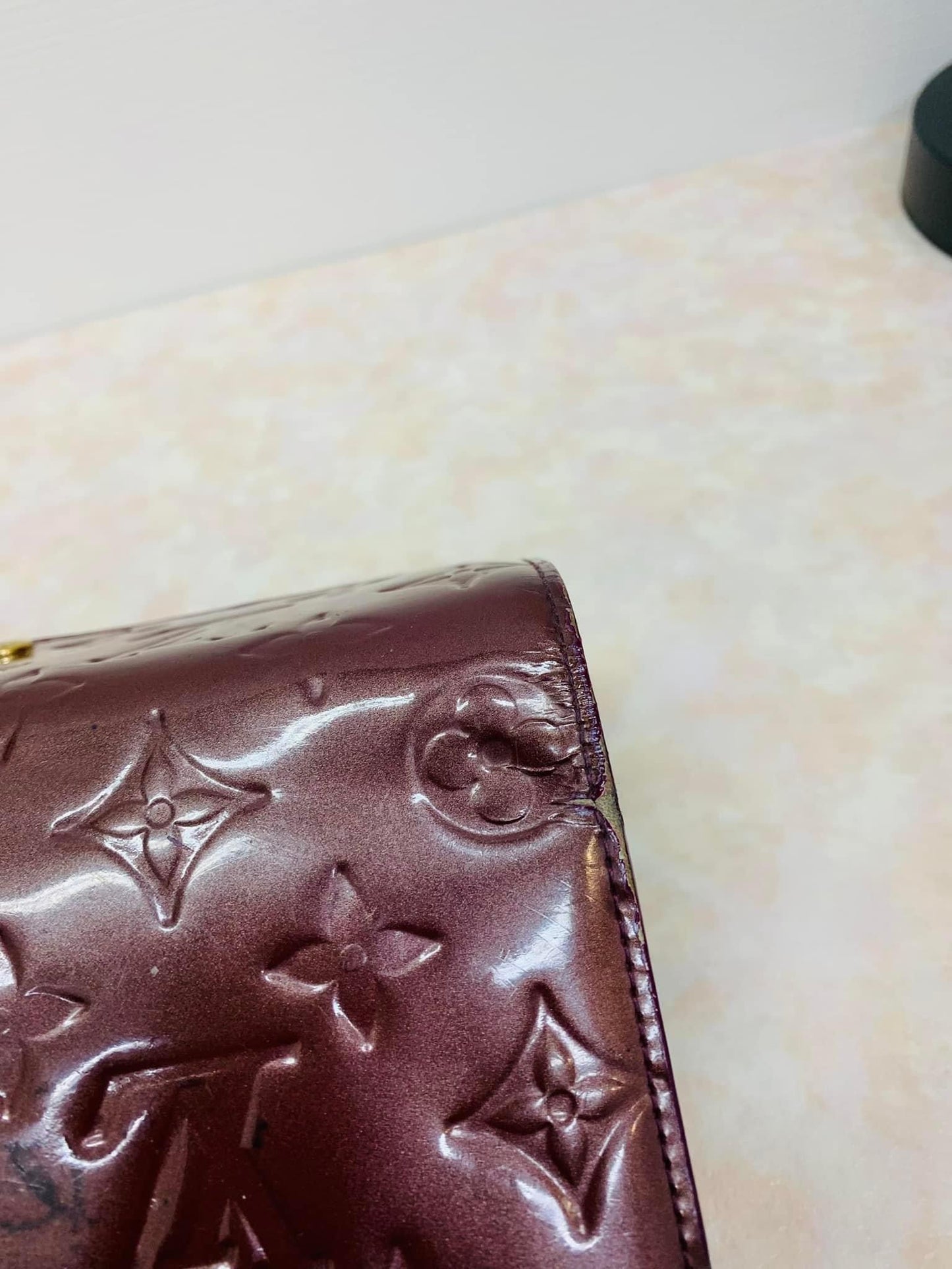 LOUIS VUITTON VERNIS SARAH WALLET