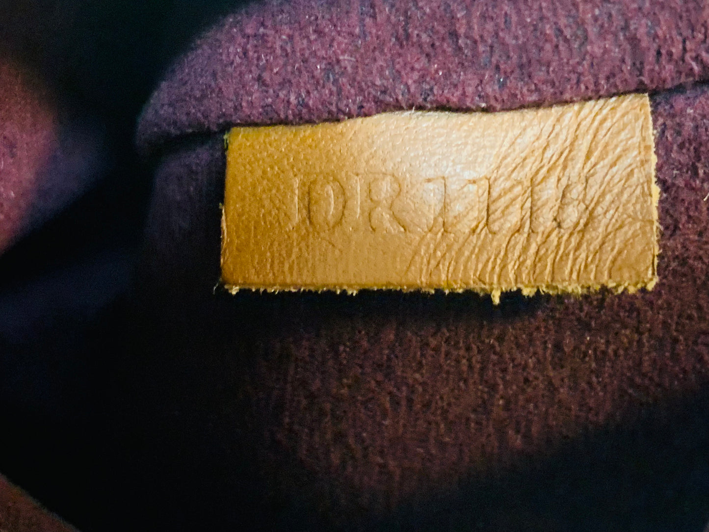 LOUIS VUITTON Belmont Tote bag DE