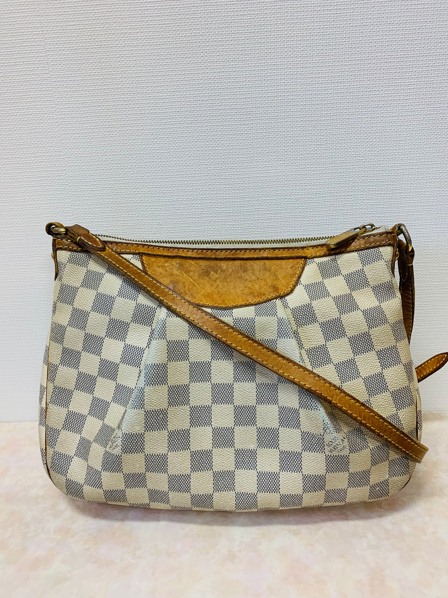 LOUIS VUITTON Siracusa PM Damier Azur