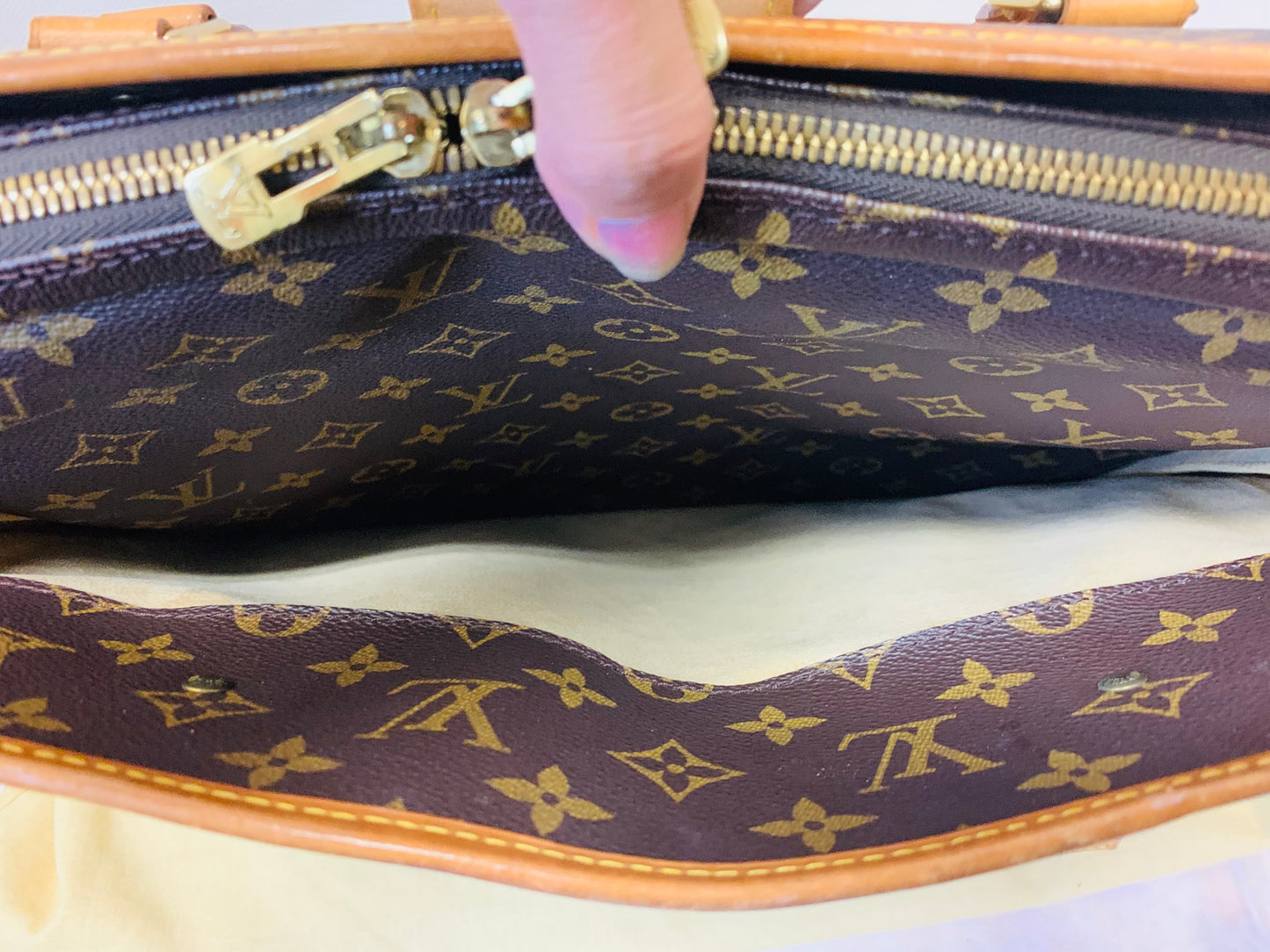 LOUIS VUITTON Monogram Rivoli Briefcase