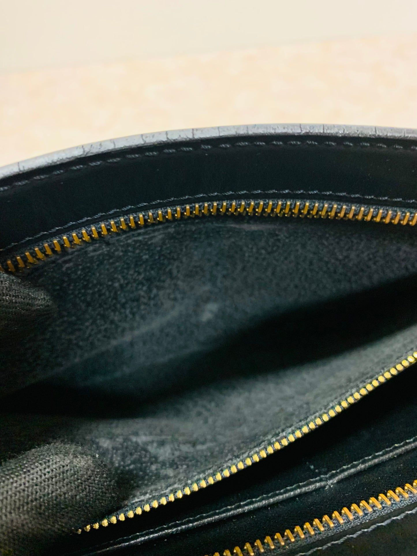 LOUIS VUITTON Epi Noir Enghien Shoulder/clutch bag