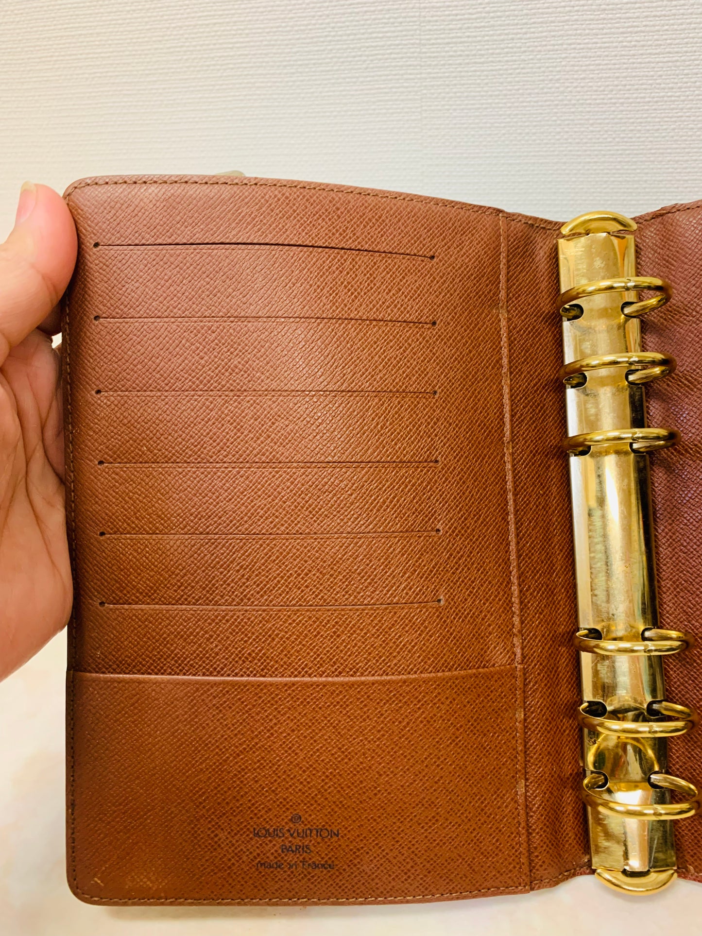 LOUIS VUITTON  Monogram Agenda MM