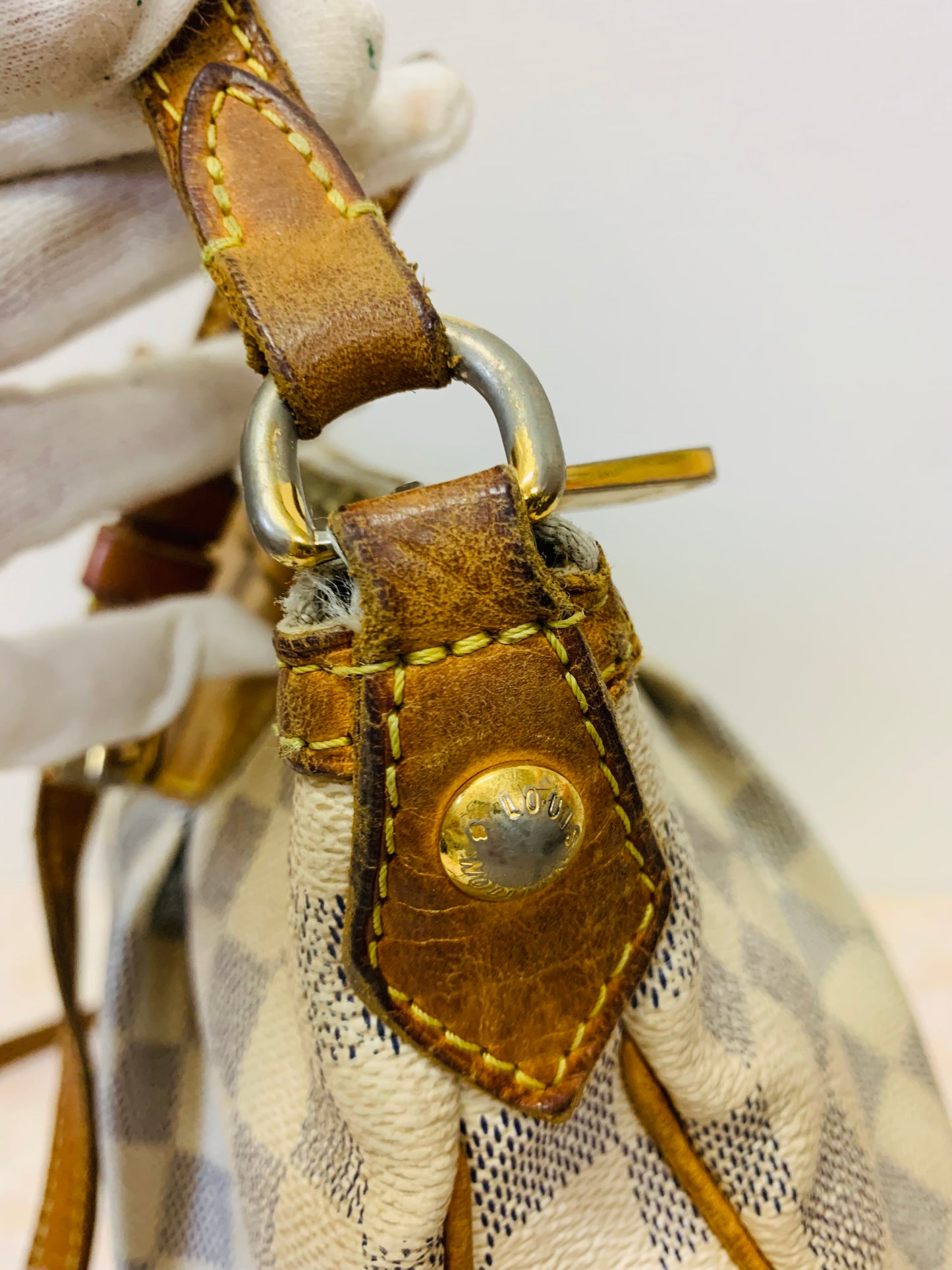 LOUIS VUITTON Siracusa PM Damier Azur