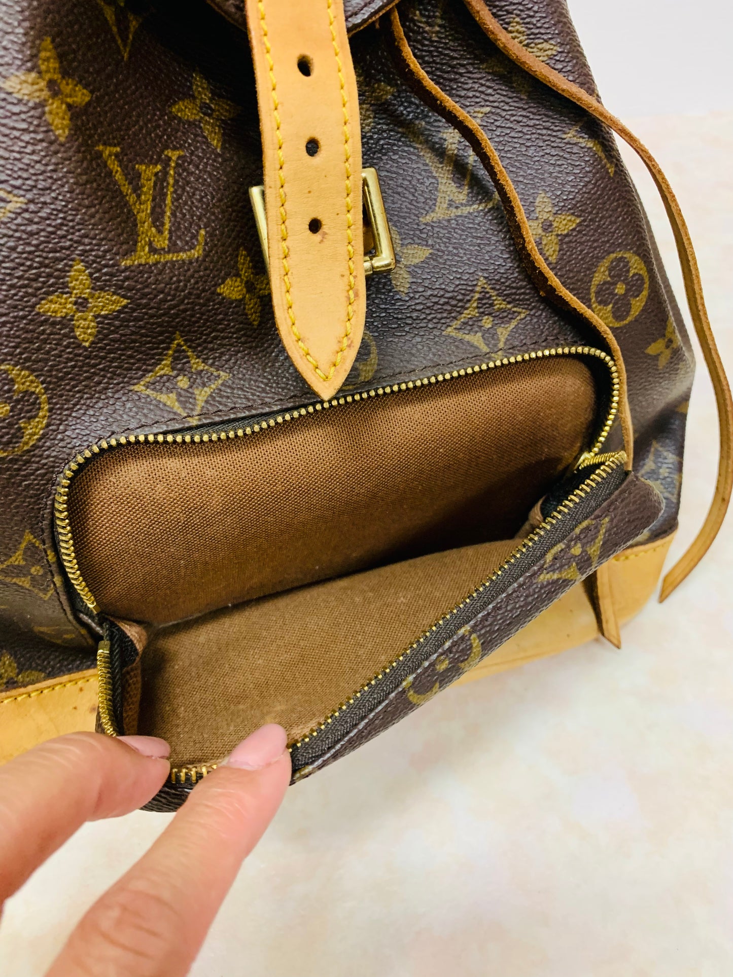 LOUIS VUITTON Montsouris MM Backpack