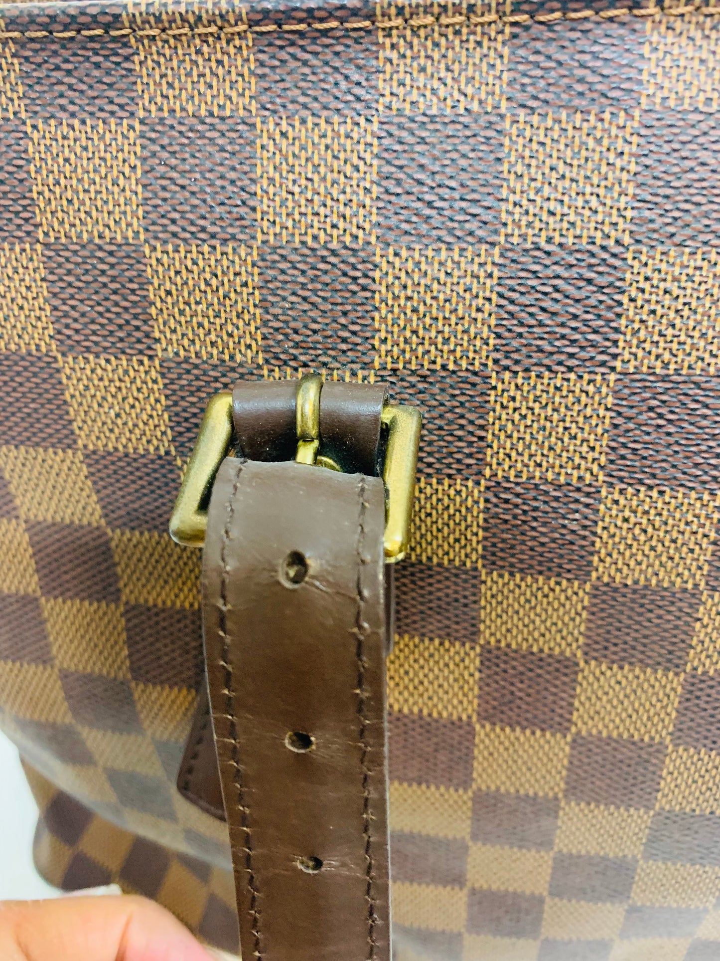 LOUIS VUITTON  Chelsea Damier Ebene Tote Bag