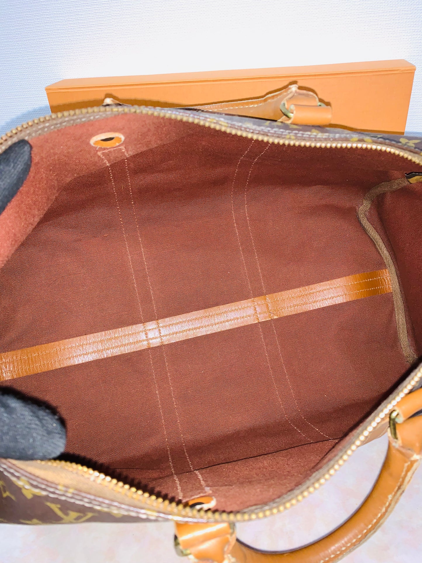 LOUIS VUITTON Vintage French&Co Keepal 45