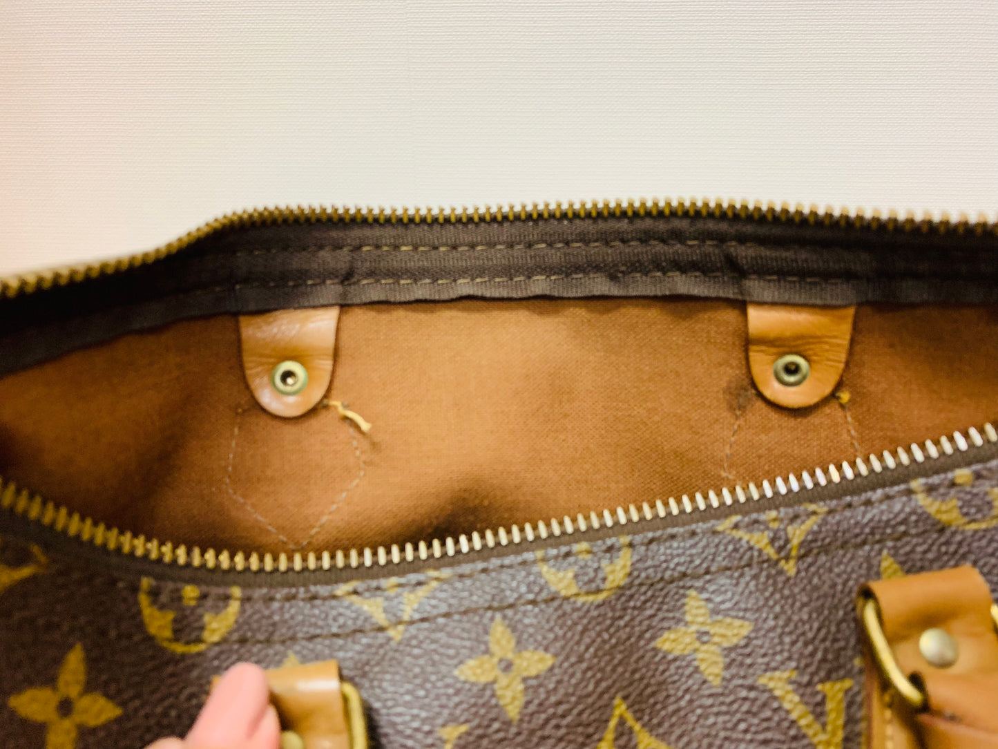 LOUIS VUITTON Vintage French Company Speedy 35