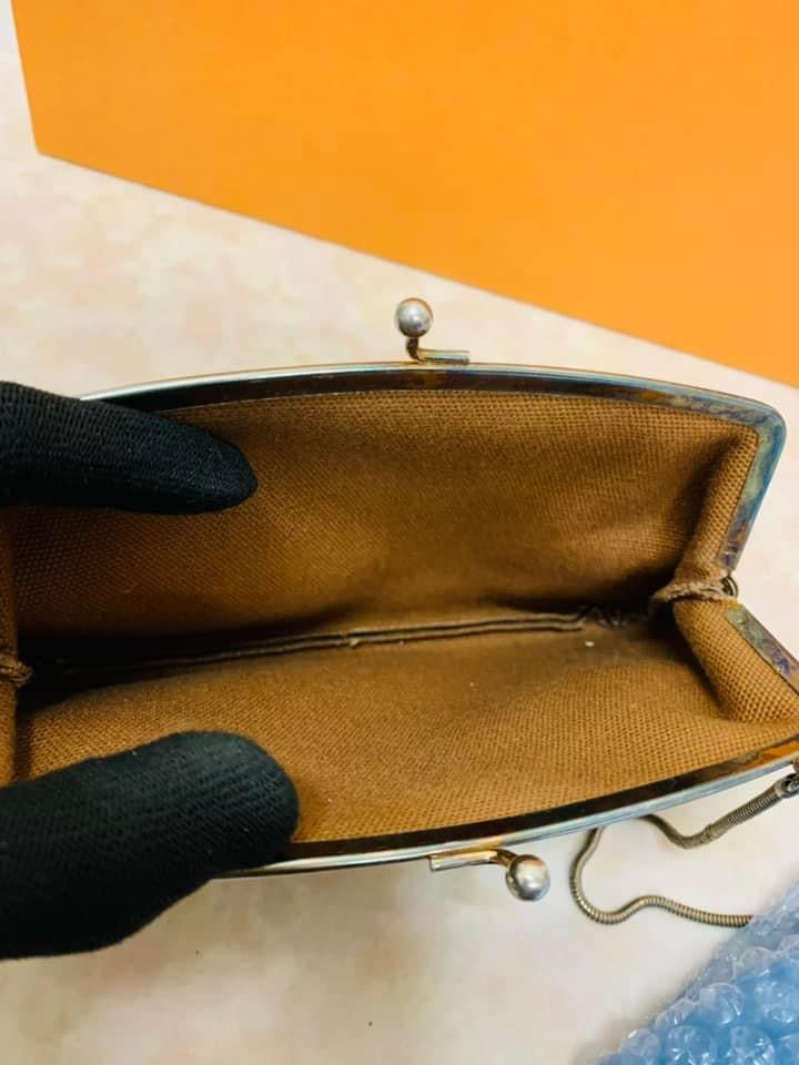 LOUIS VUITTON Vintage Kisslock Pouch