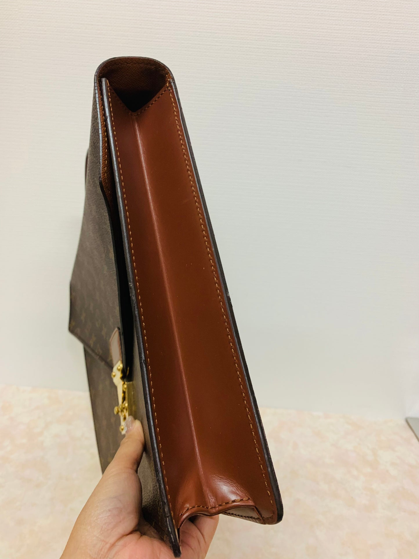 LOUIS VUITTON Porte Document Business /Laptop Bag Monogram
