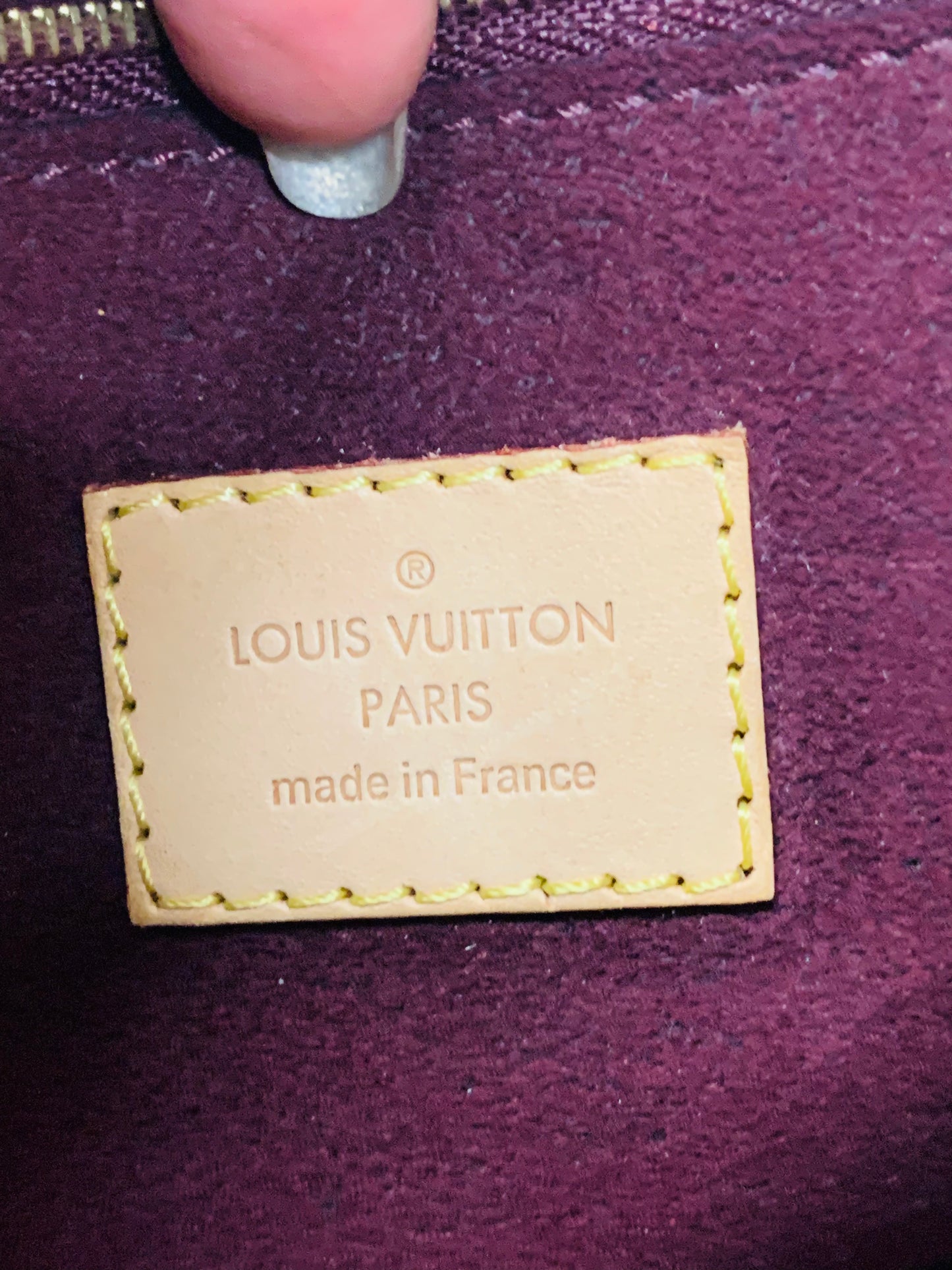 LOUIS VUITTON LOCK POUCH