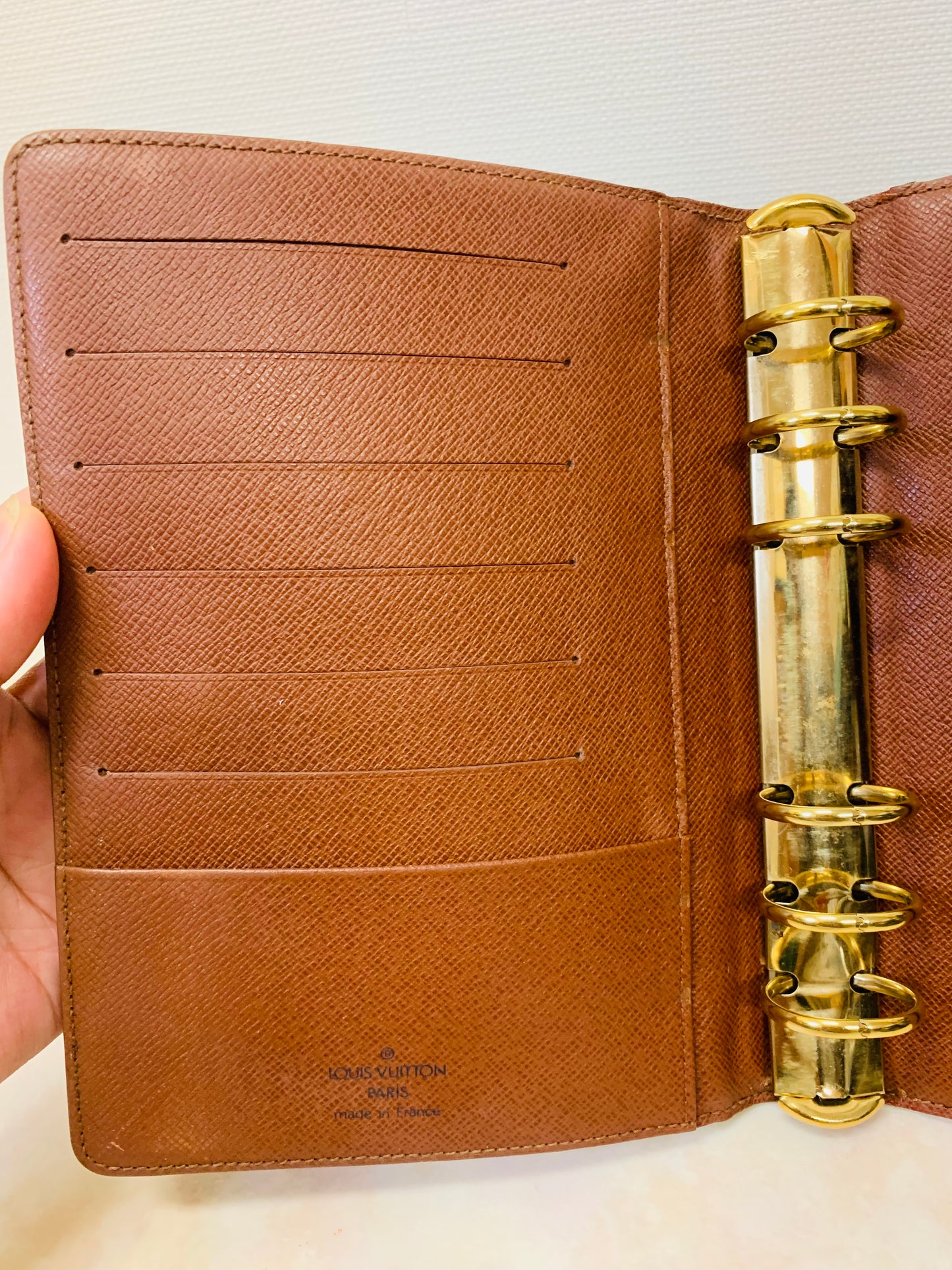 LOUIS VUITTON  Monogram Agenda MM