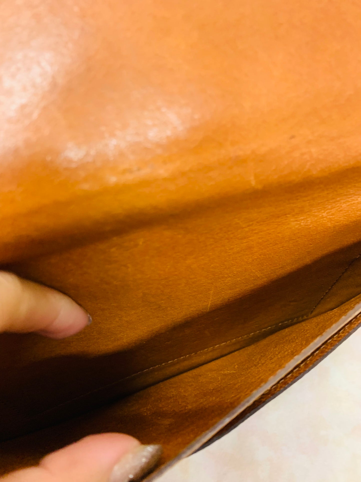 LOUIS VUITTON DOUBLE RABAT