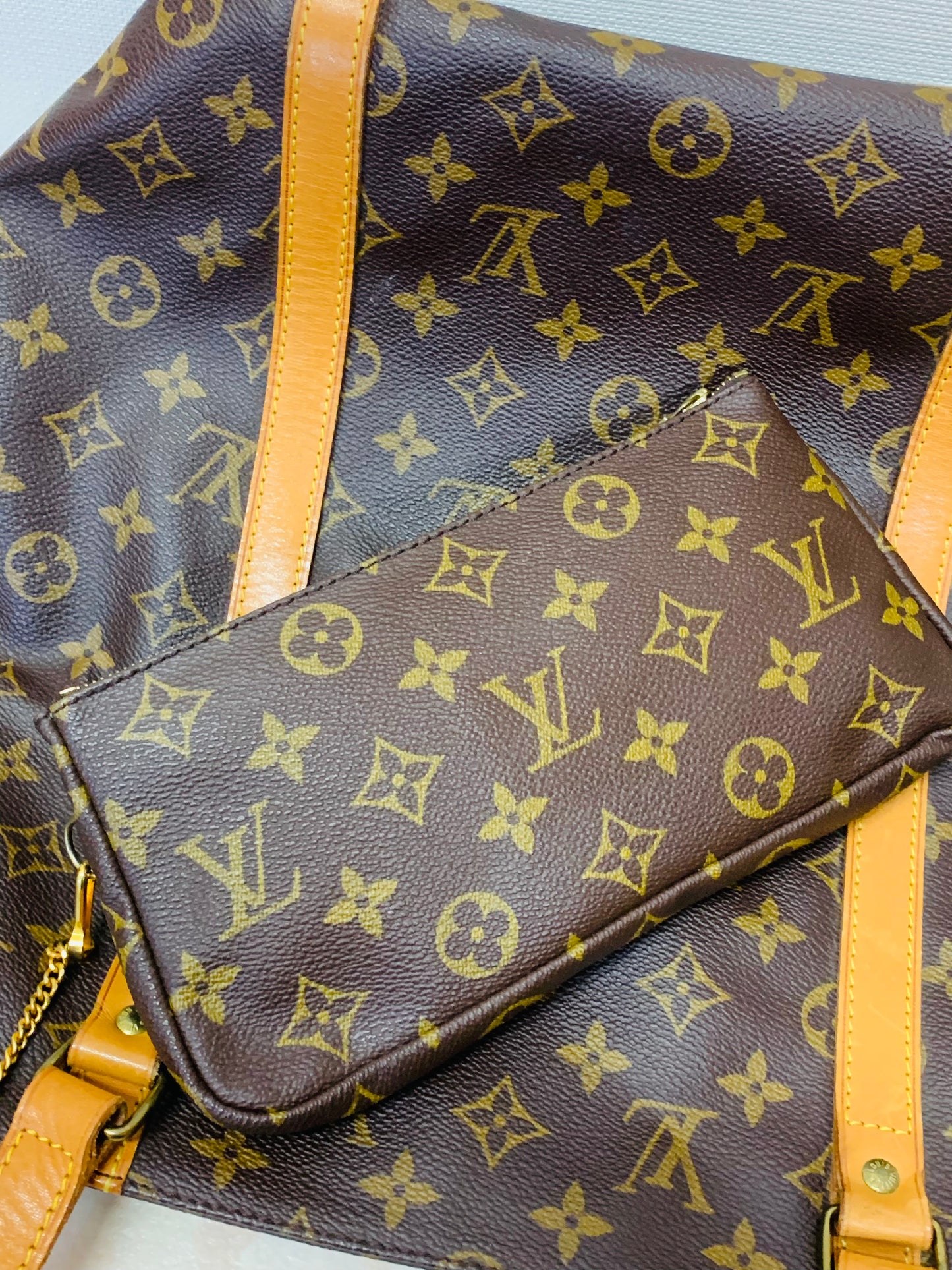 LOUIS VUITTON SAC SHOPPING TOTE BAG