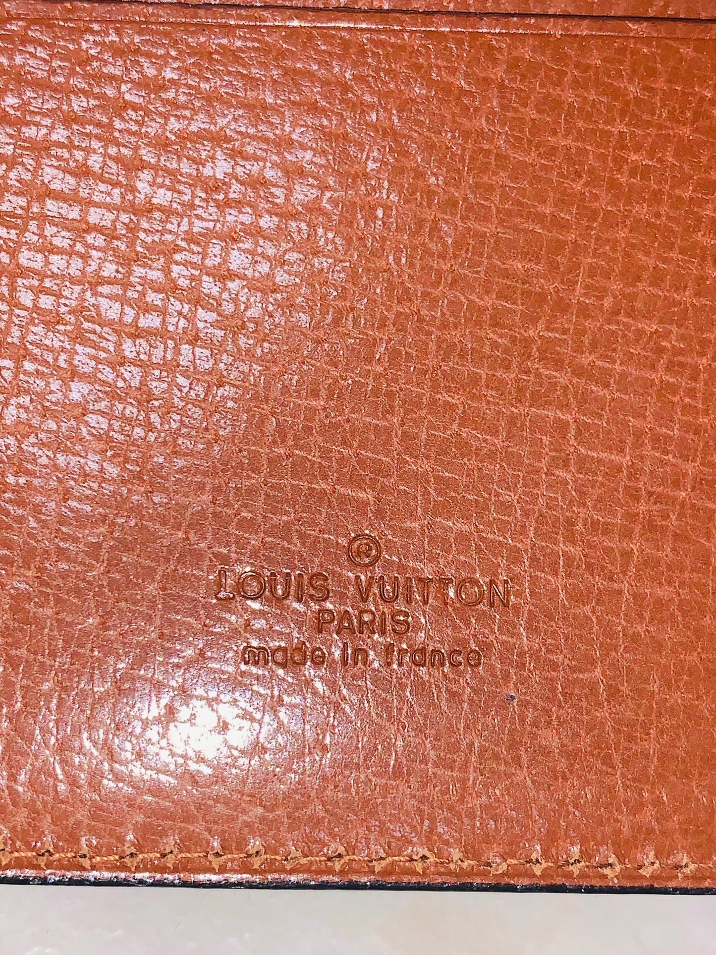 LOUIS VUITTON Vintage Desk Agenda 1983