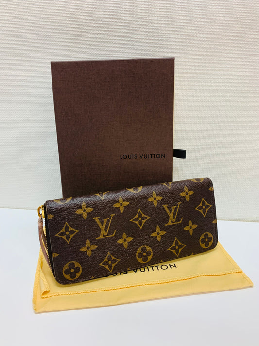 LOUIS VUITTON Clemence Wallet Rose Ballerine