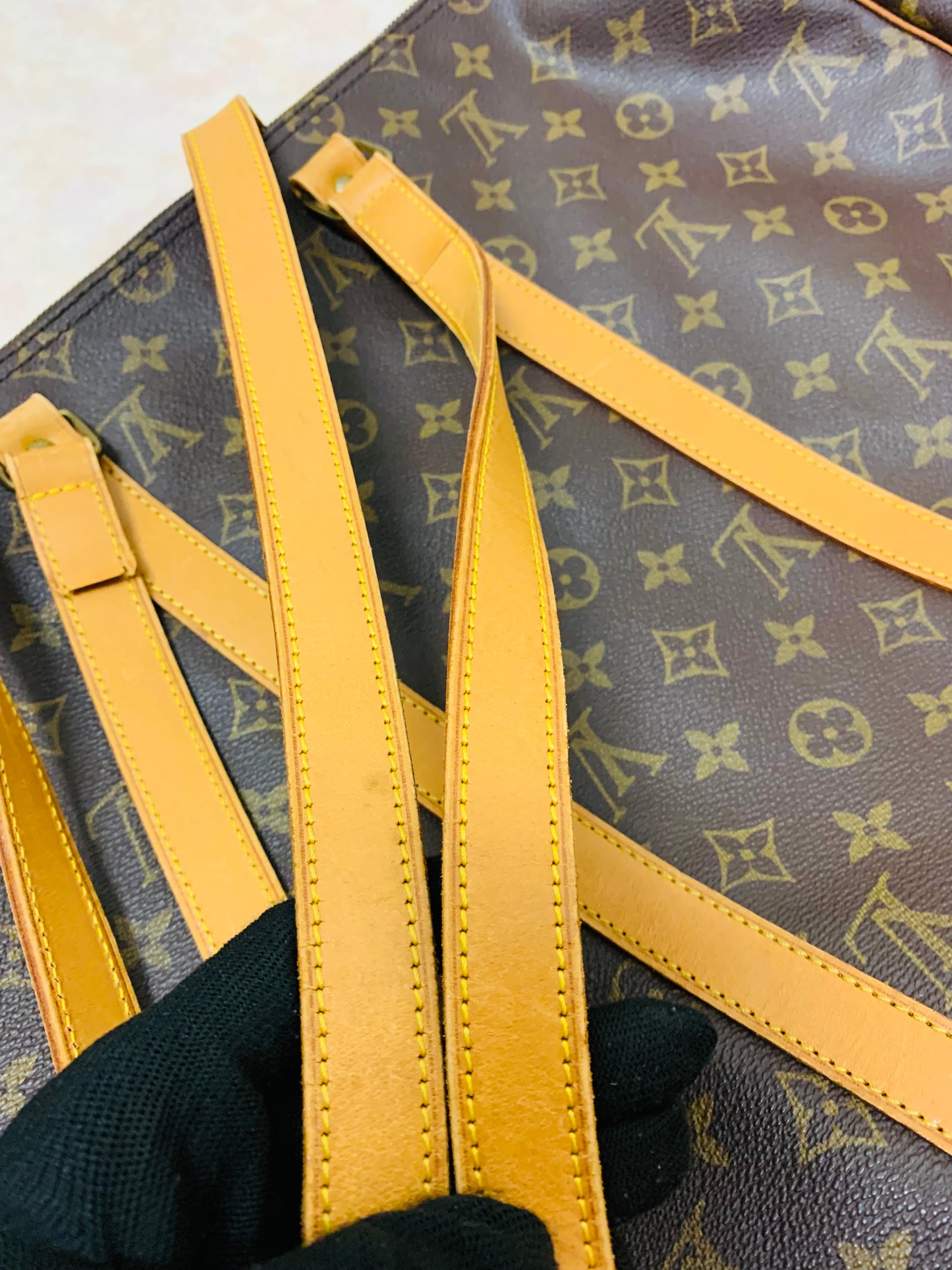 LOUIS VUITTON Sac Flanery 45