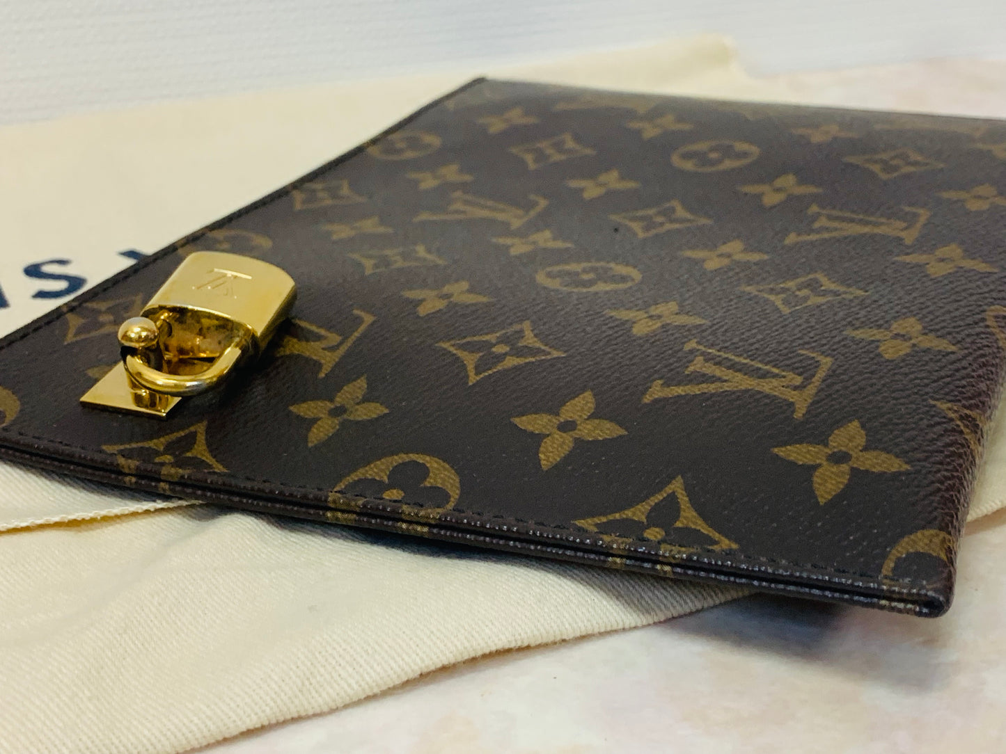 LOUIS VUITTON LOCK POUCH
