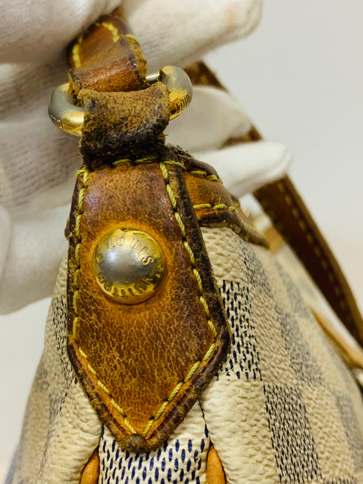 LOUIS VUITTON Siracusa PM Damier Azur